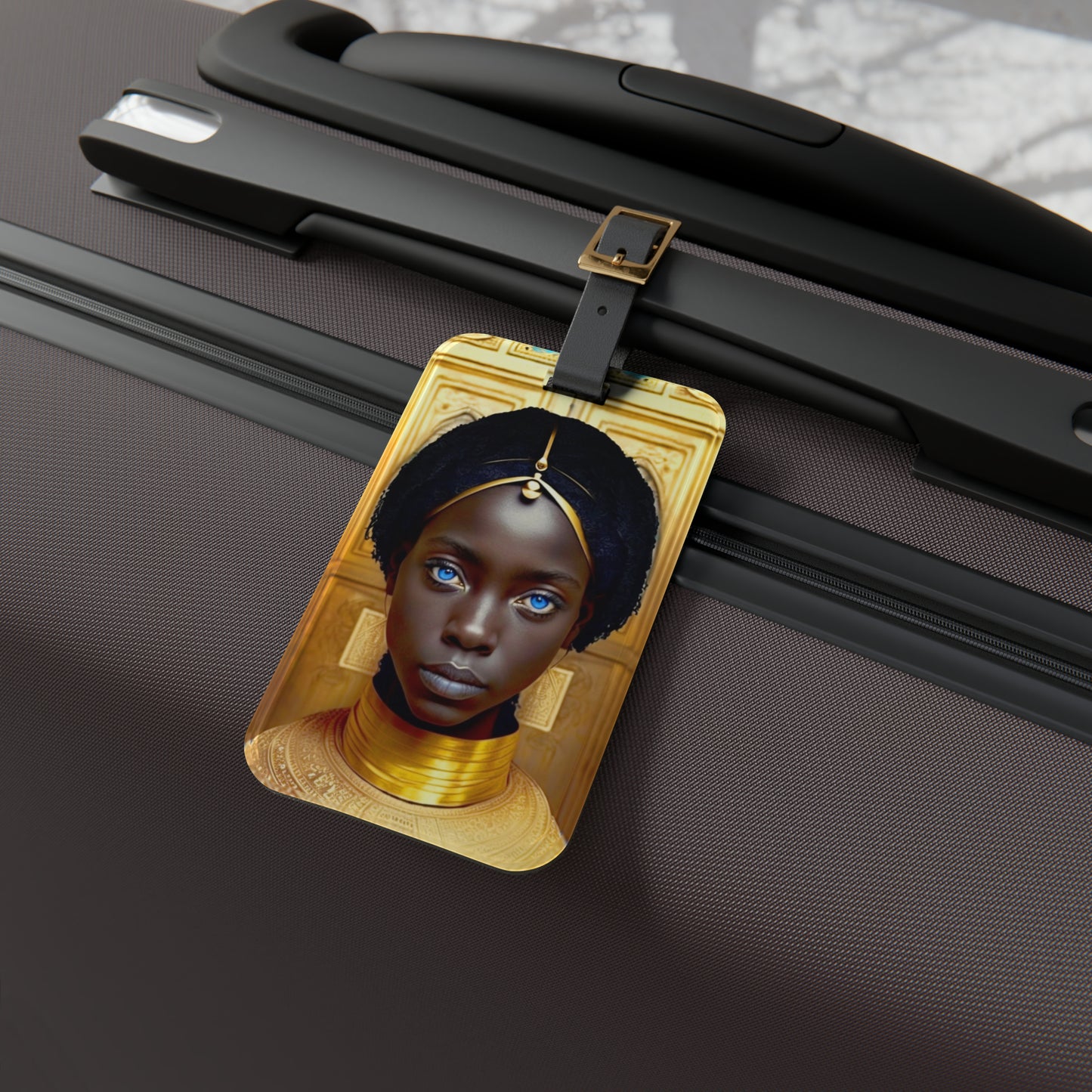 Anga La Usiku Serengeti Luggage Tag