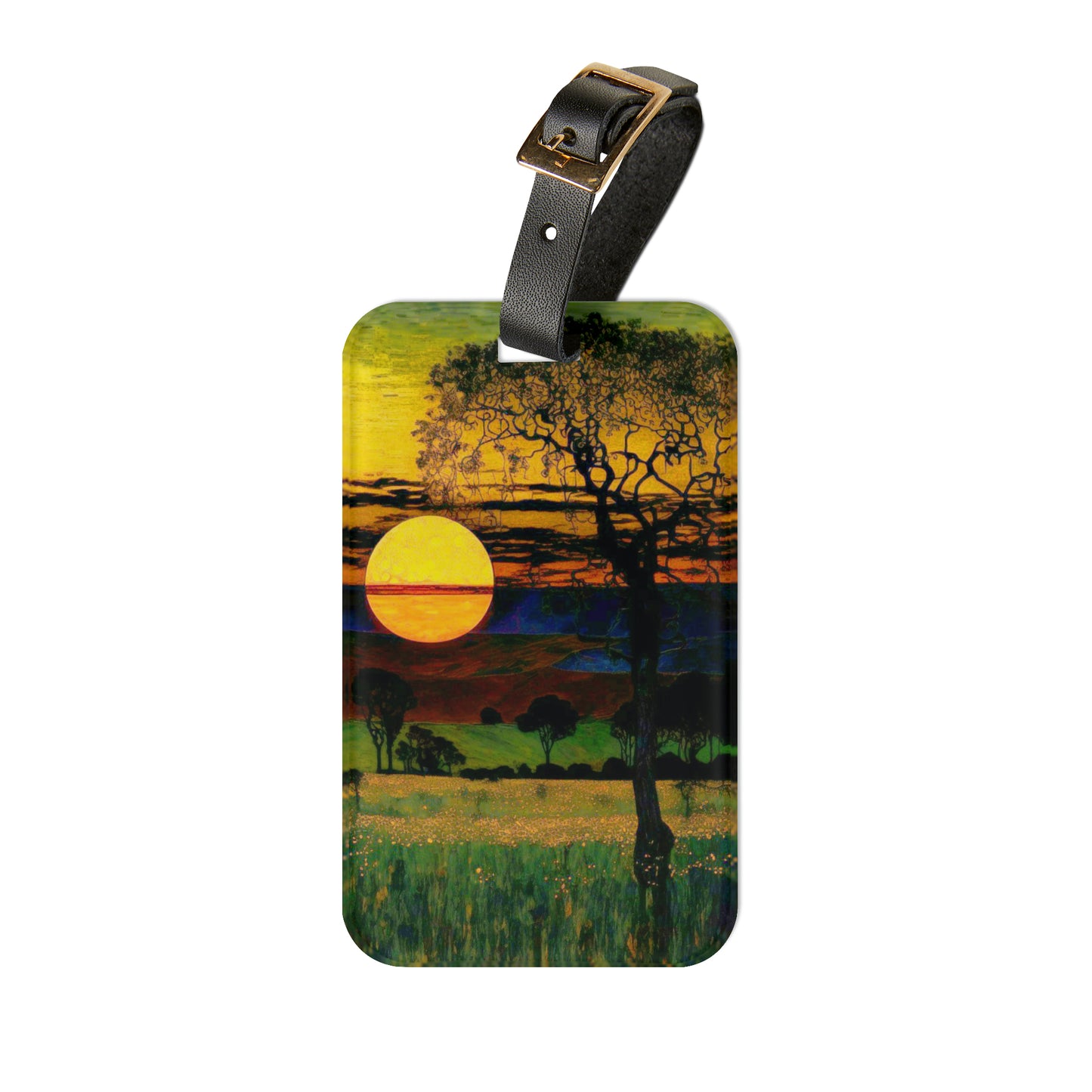 Serengeti Sunset Luggage Tag