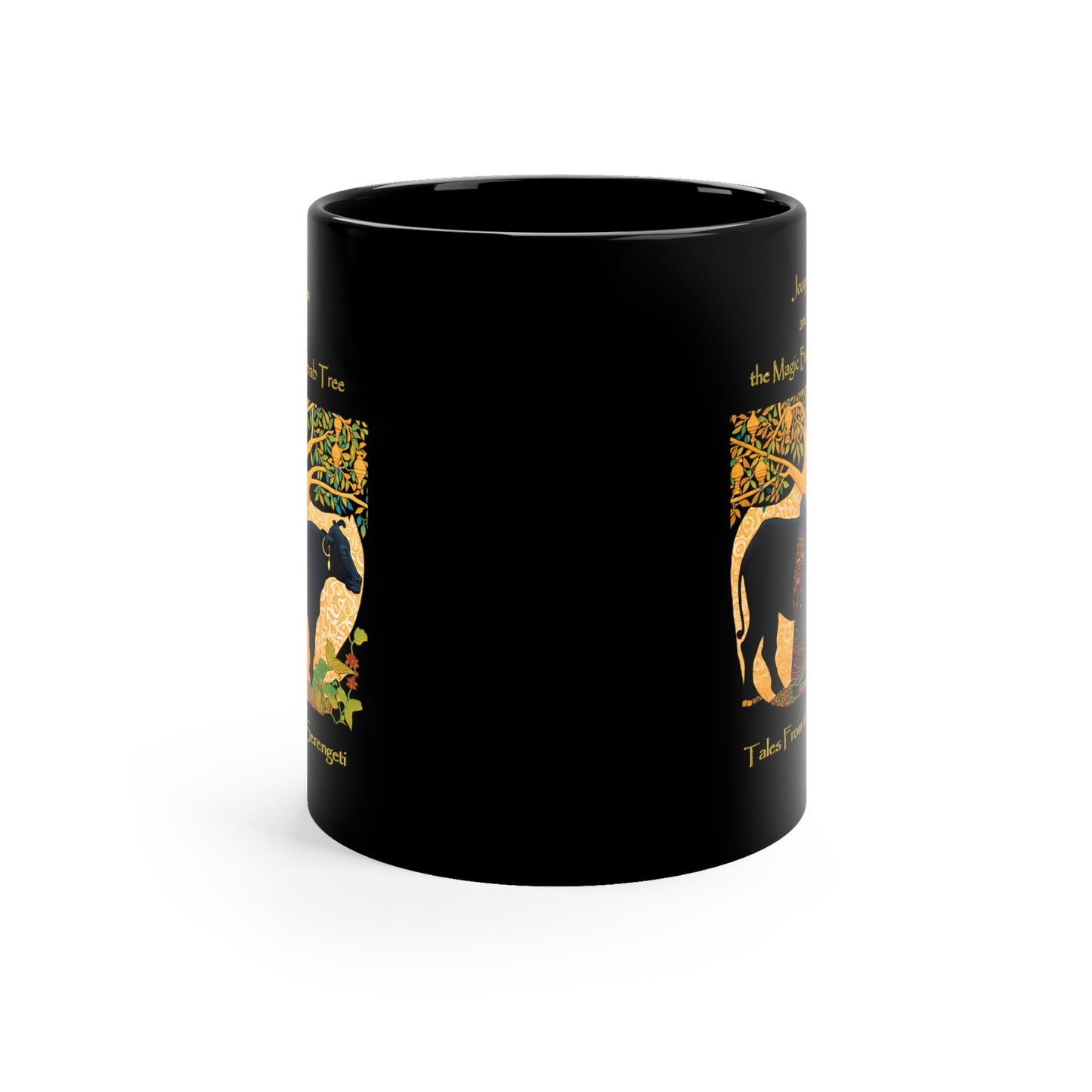 The Tales of Serengeti Joaquim and the Magic Baobob Tree 11oz Black Mug