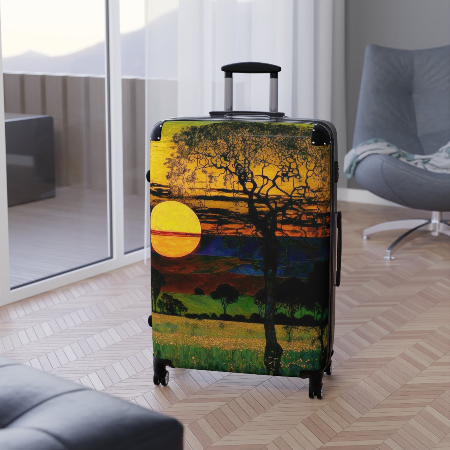 Serengeti Sunset Luggage