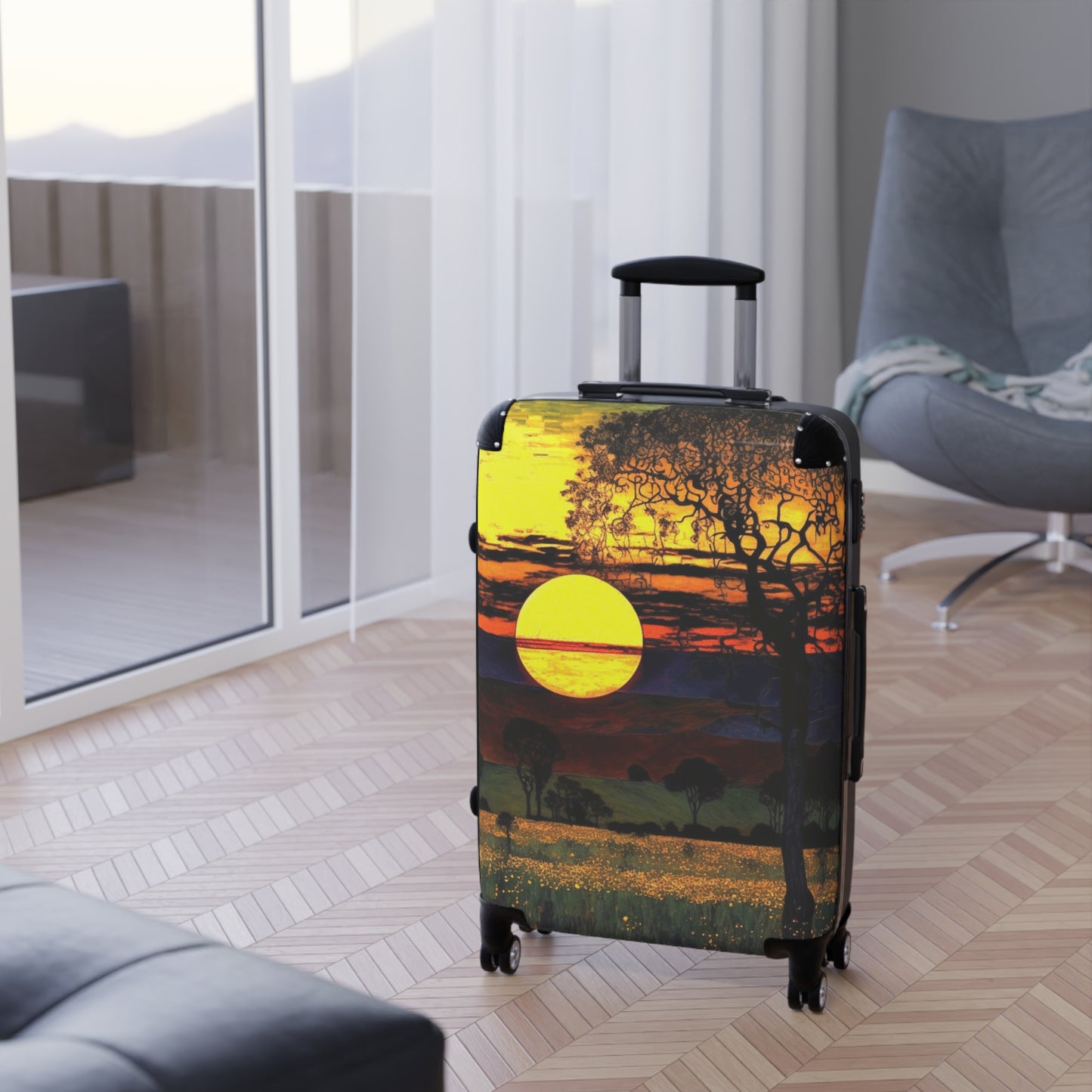 Serengeti Sunset Luggage