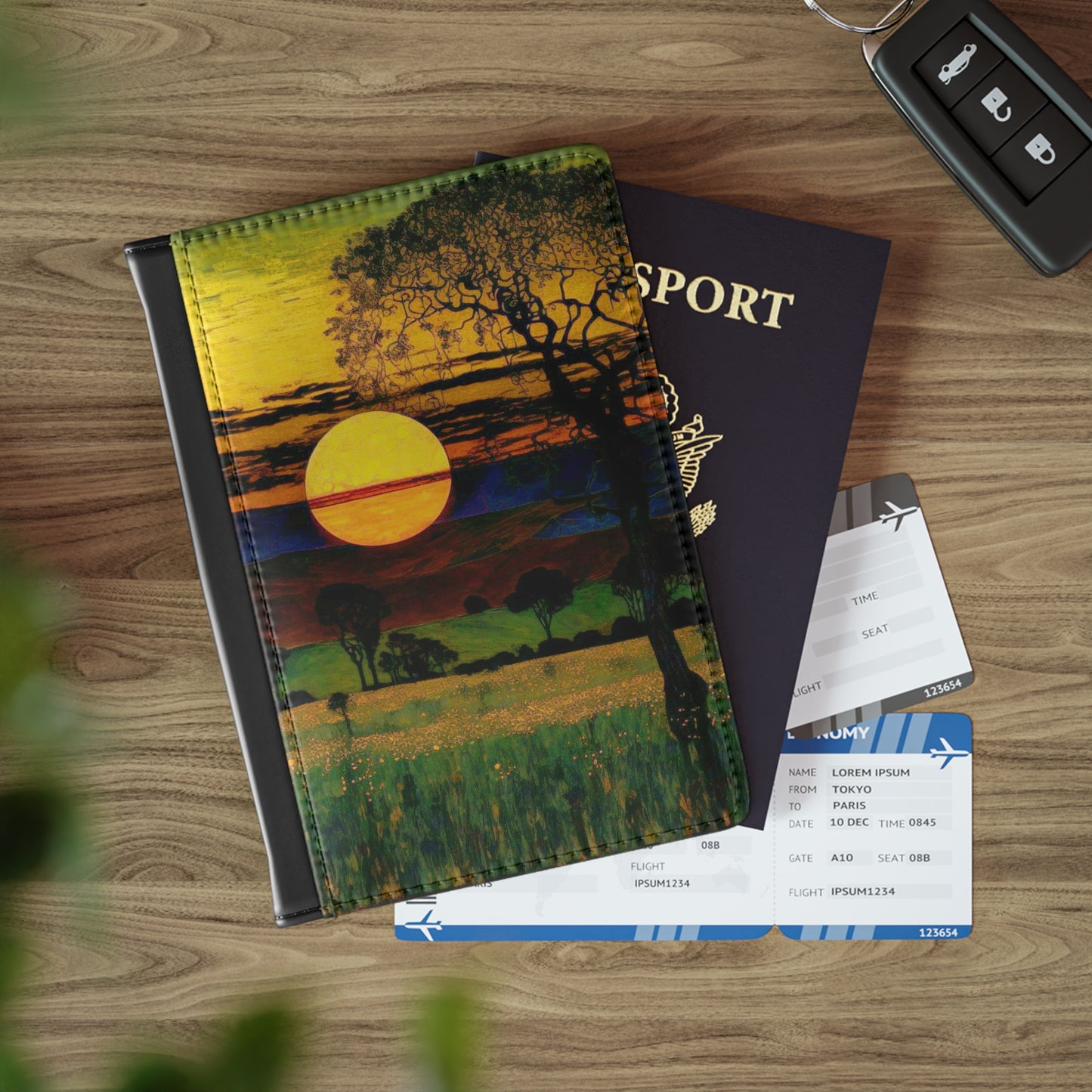 Serengeti Sunset Passport Cover