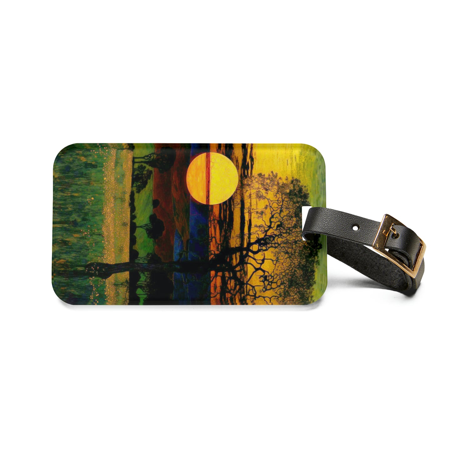 Serengeti Sunset Luggage Tag