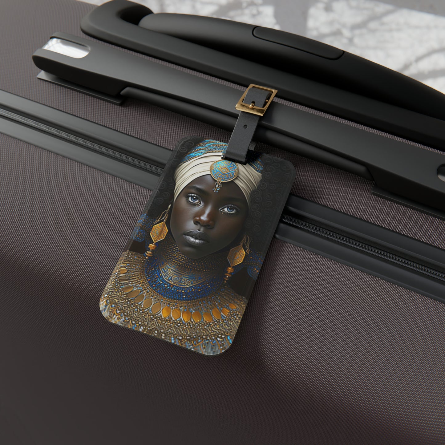 Princess Mittie Serengeti Luggage Tag