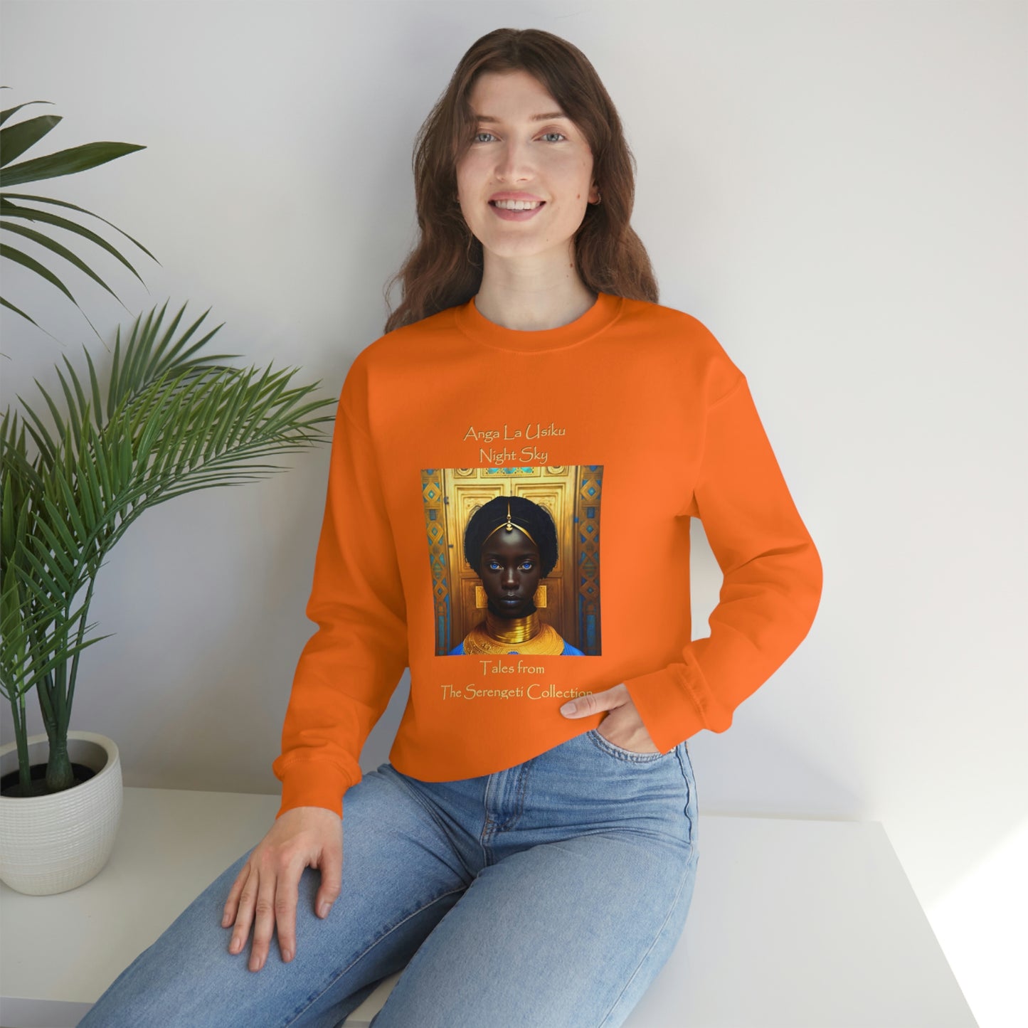 Unisex Heavy Blend™ Crewneck Sweatshirt - Tales from the Serengeti