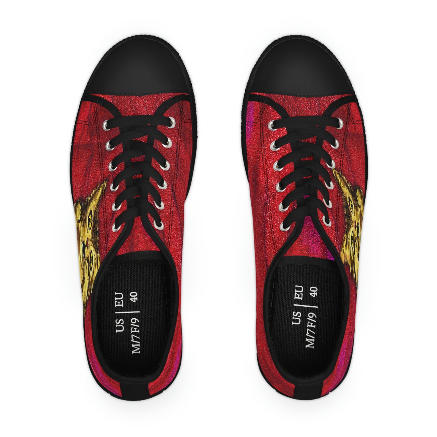 Women's Low Top Sneakers - Peter the Great is Overweight