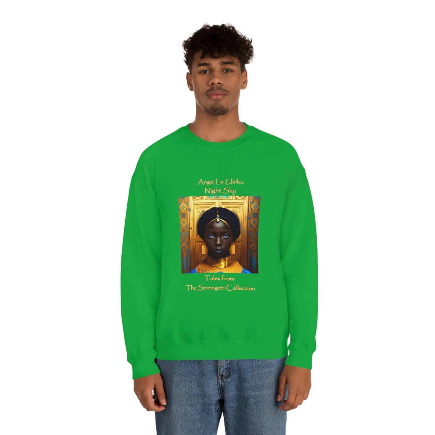 Unisex Heavy Blend™ Crewneck Sweatshirt - Tales from the Serengeti