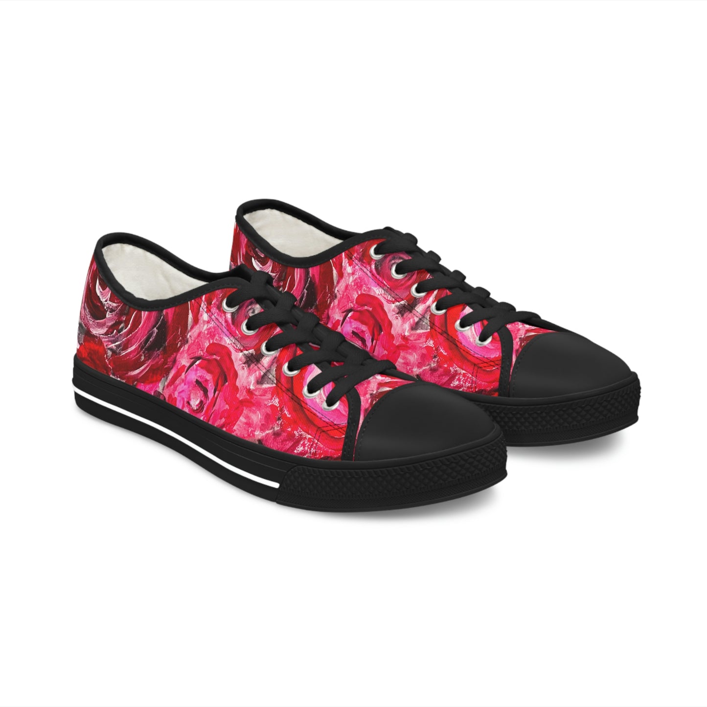 Women's Low Top Sneakers - Swag Roses