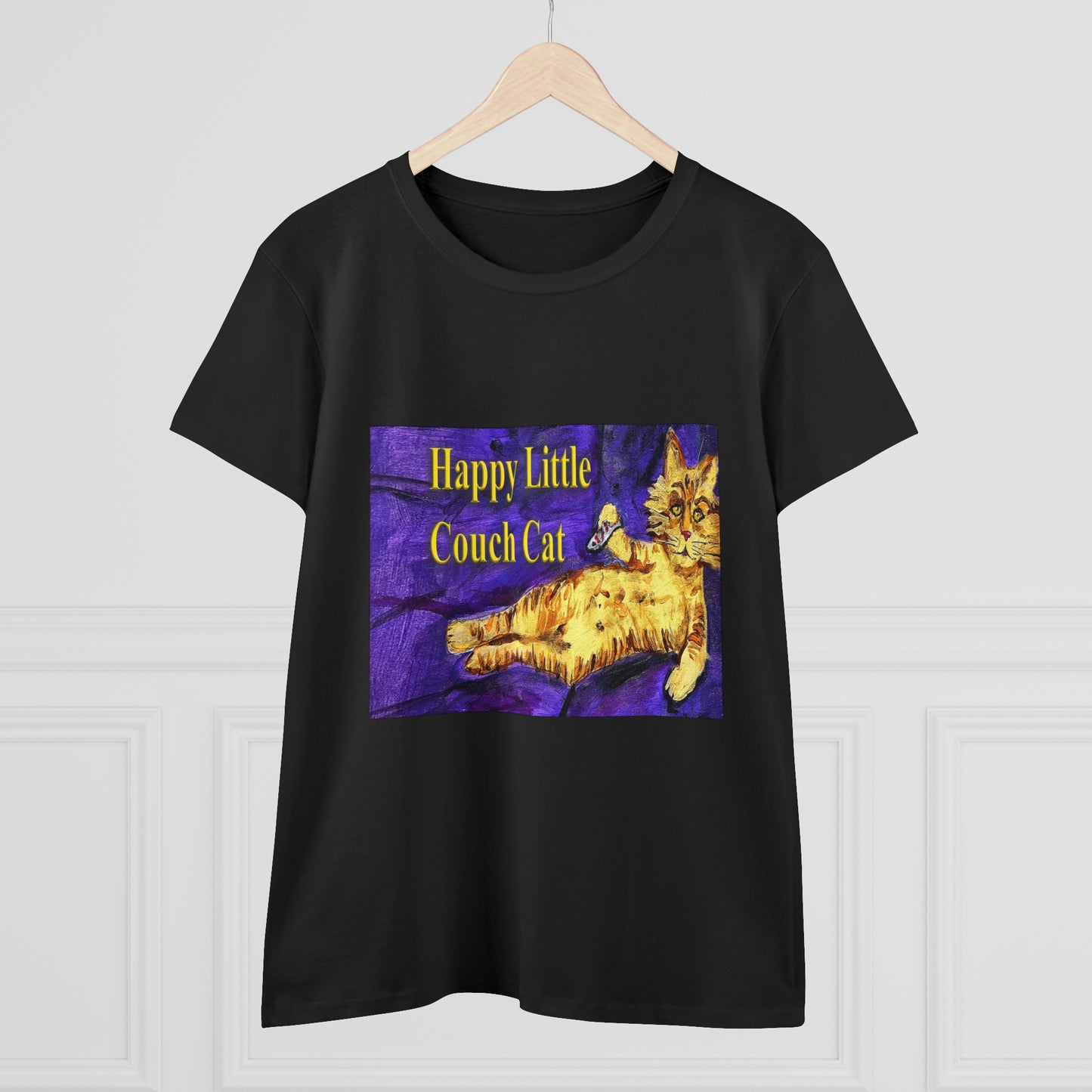 Women's Midweight Cotton Tee - Peter the Great is Overweight