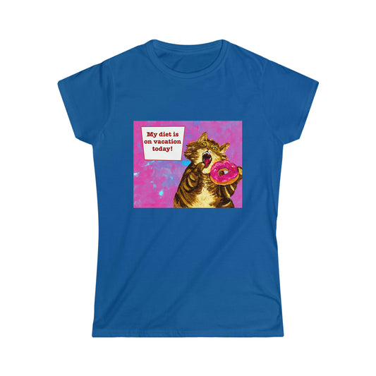 Women's Softstyle Tee - Peter the Great is Overweight