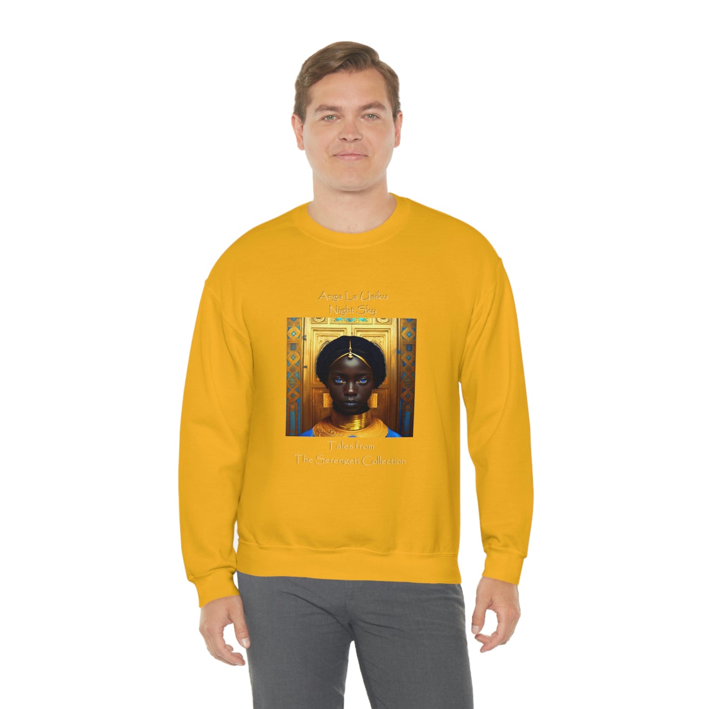 Unisex Heavy Blend™ Crewneck Sweatshirt - Tales from the Serengeti