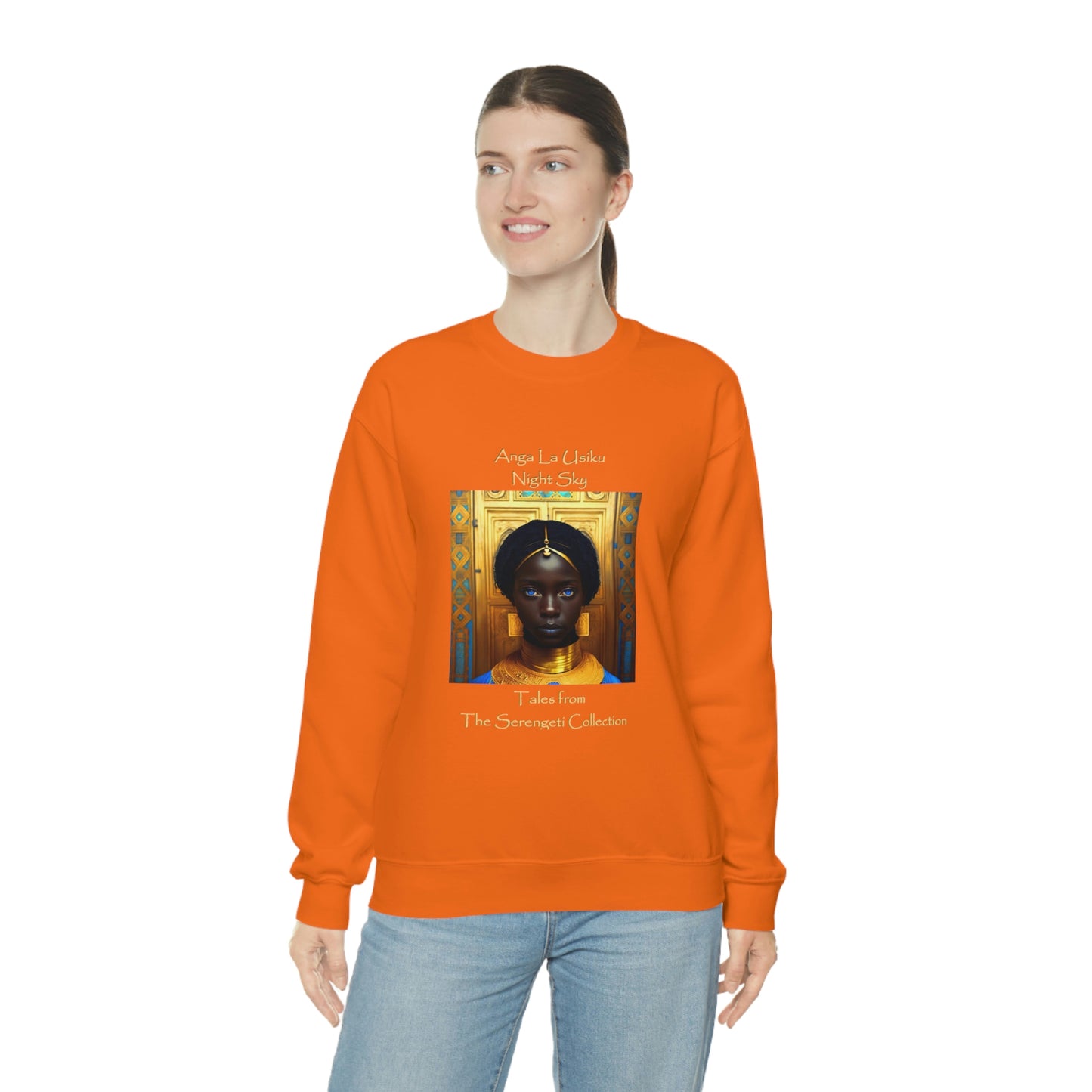 Unisex Heavy Blend™ Crewneck Sweatshirt - Tales from the Serengeti