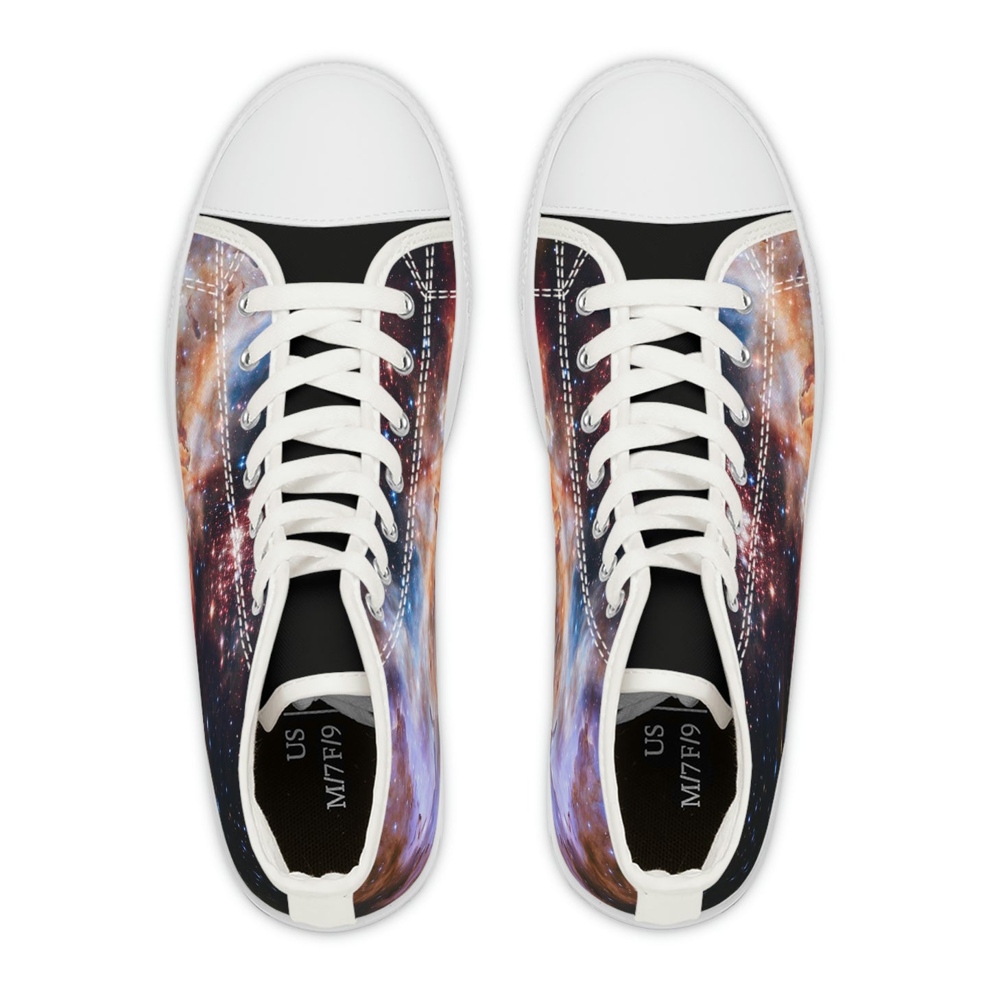 Women's High Top Sneakers - Cosmos