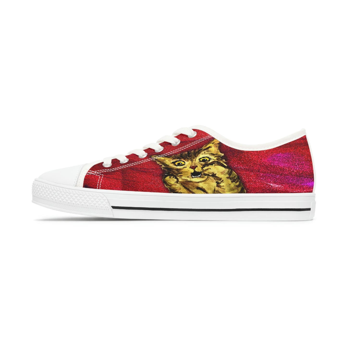 Women's Low Top Sneakers - Peter the Great is Overweight