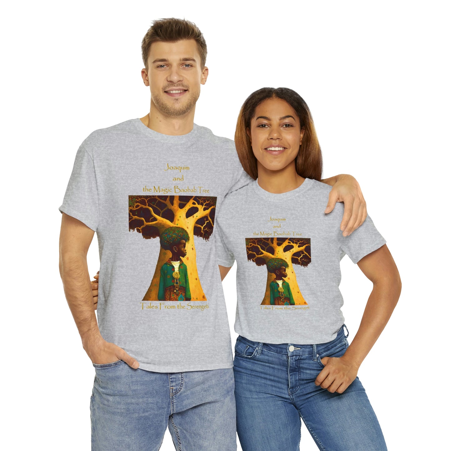 Unisex Heavy Cotton Tee - Tales from the Serengeti