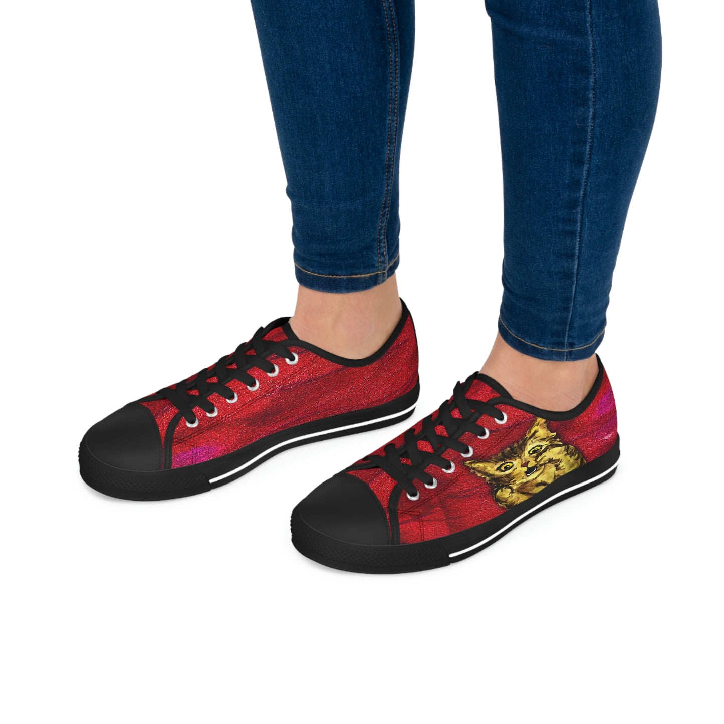 Women's Low Top Sneakers - Peter the Great is Overweight