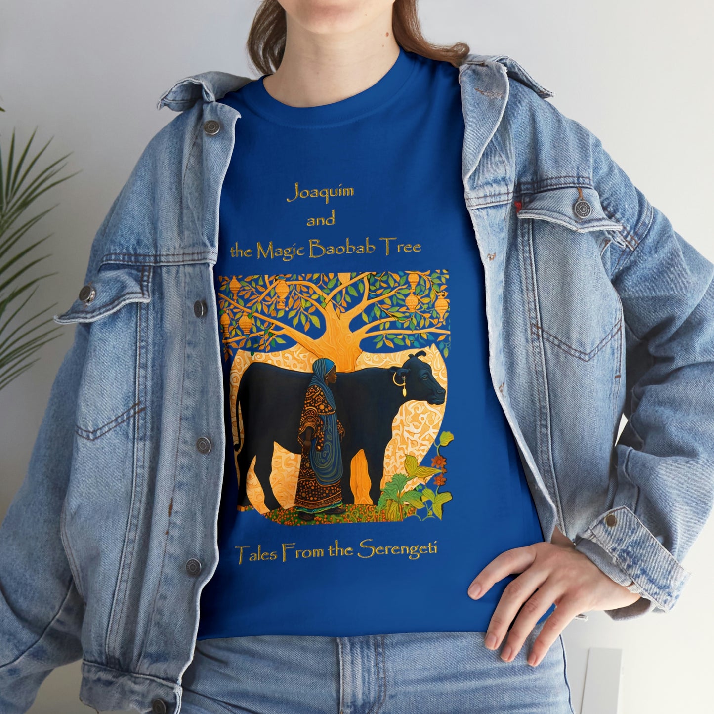 Unisex Heavy Cotton Tee Tales from the Serengeti