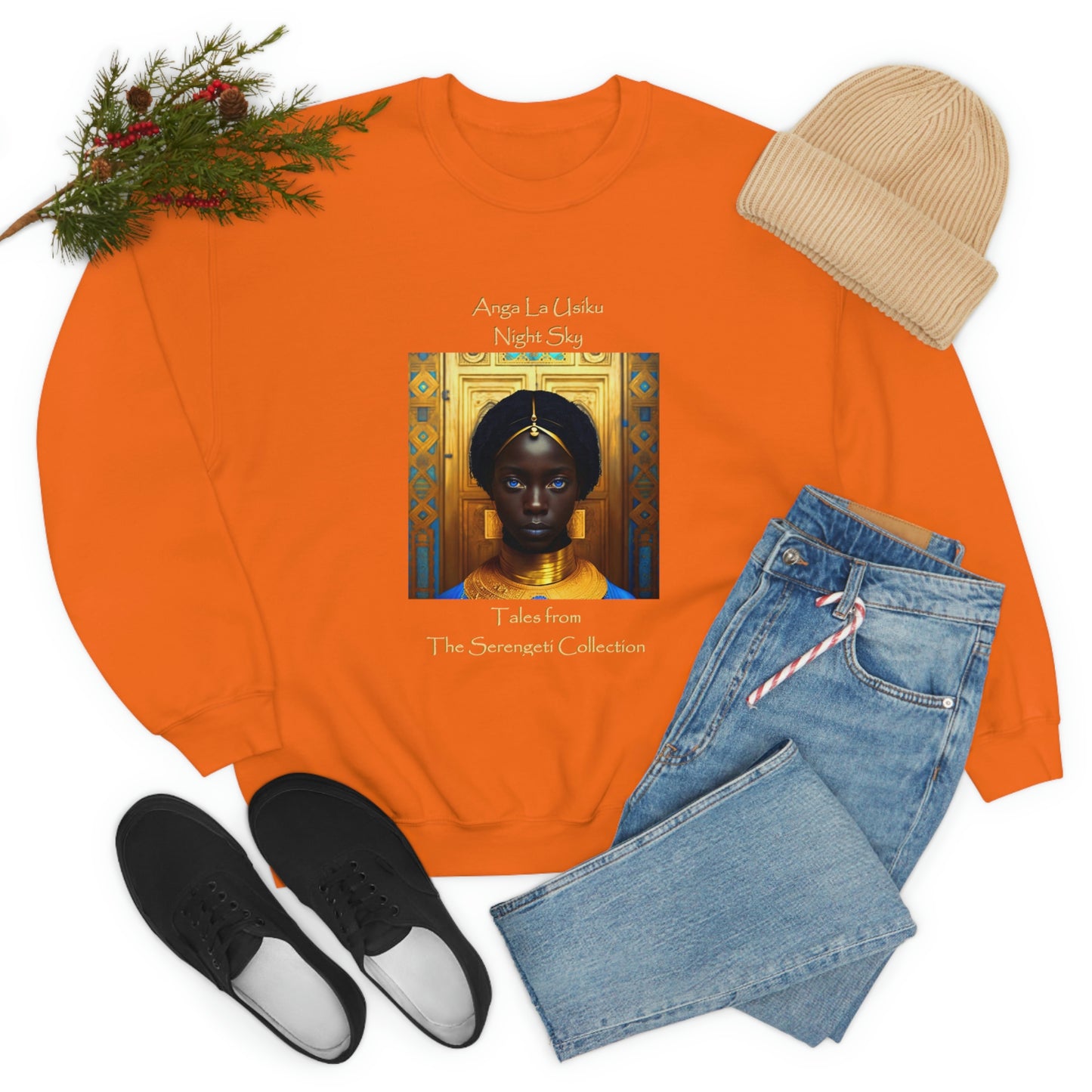 Unisex Heavy Blend™ Crewneck Sweatshirt - Tales from the Serengeti