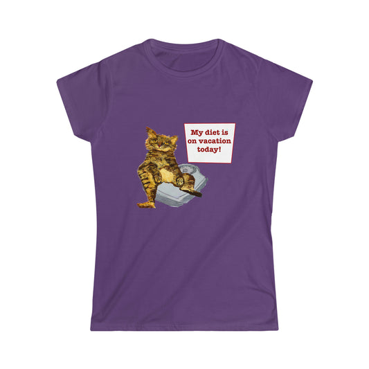 Women's Softstyle Tee - Peter the Great is Overweight