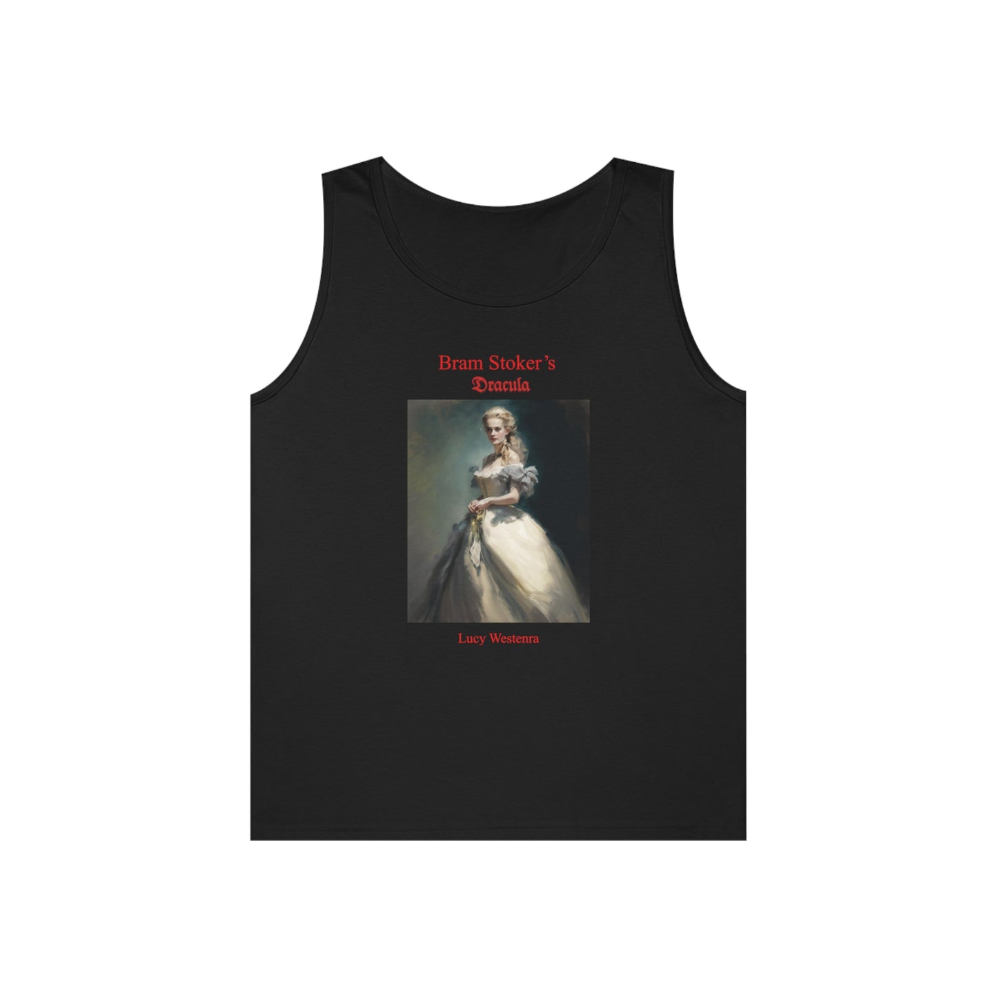 Unisex Heavy Cotton Tank Top -Dracula