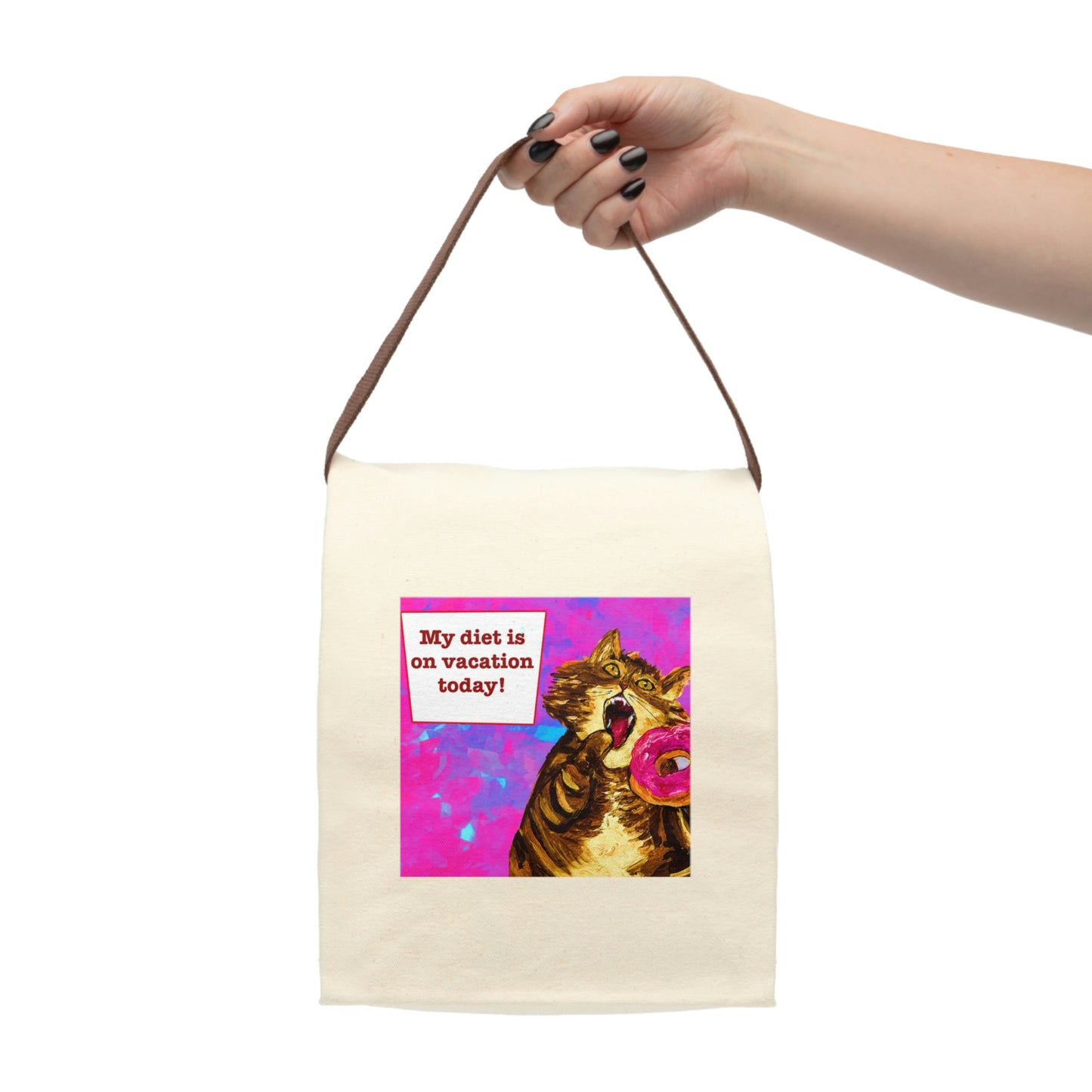 Canvas Lunch Bag With Strap from Peter the Great is Overweight