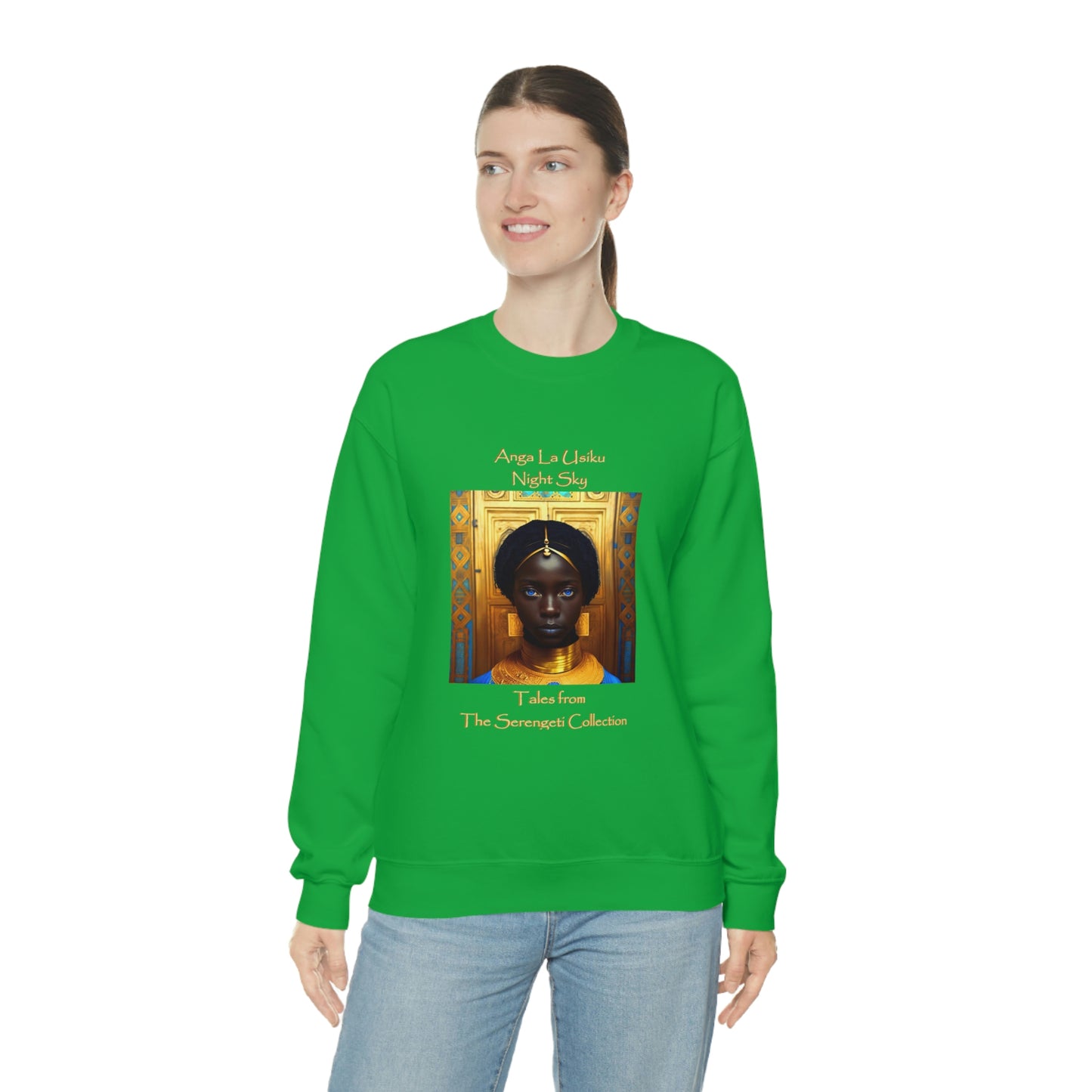 Unisex Heavy Blend™ Crewneck Sweatshirt - Tales from the Serengeti