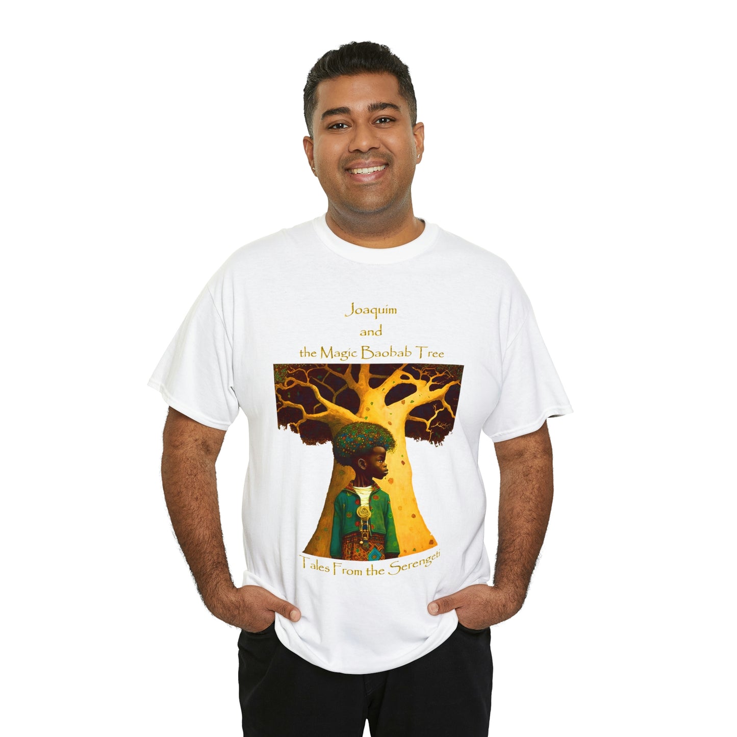 Unisex Heavy Cotton Tee - Tales from the Serengeti