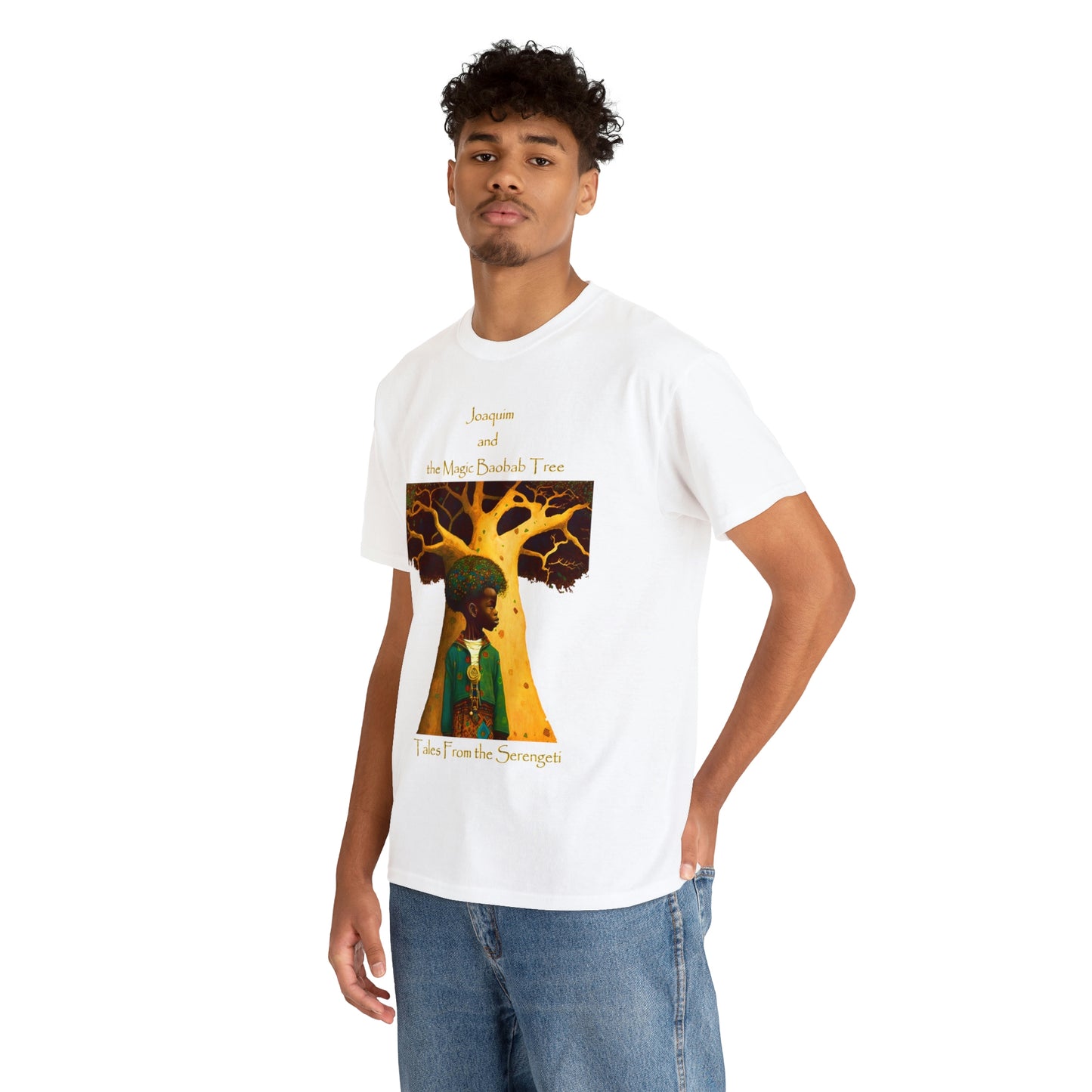 Unisex Heavy Cotton Tee - Tales from the Serengeti