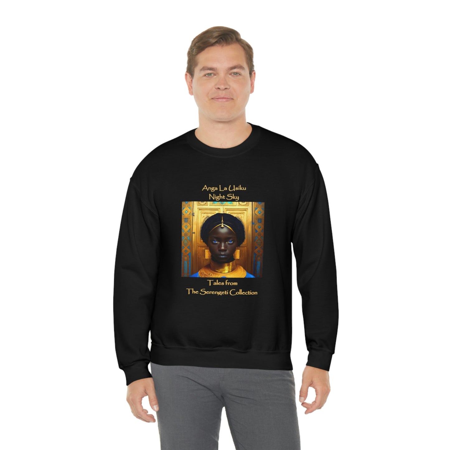 Unisex Heavy Blend™ Crewneck Sweatshirt - Tales from the Serengeti