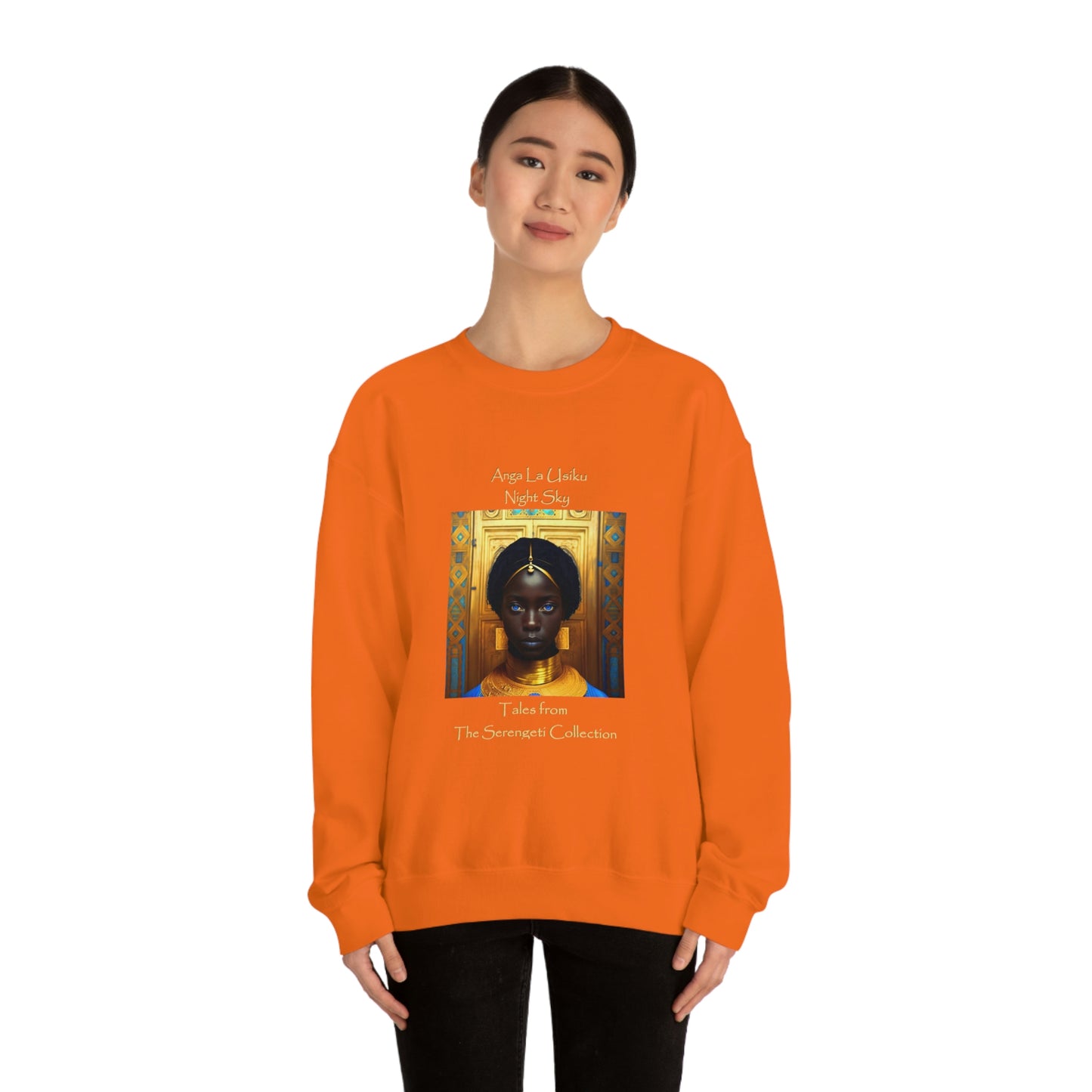 Unisex Heavy Blend™ Crewneck Sweatshirt - Tales from the Serengeti