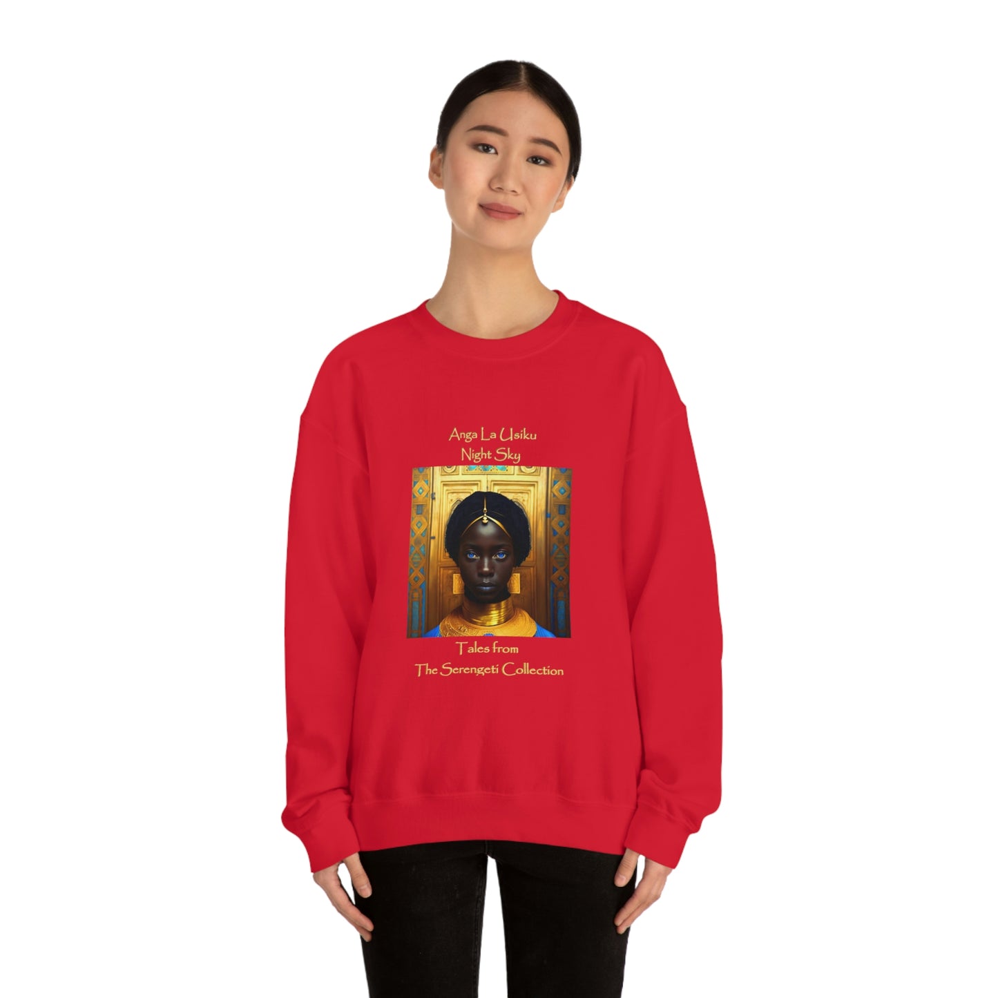 Unisex Heavy Blend™ Crewneck Sweatshirt - Tales from the Serengeti