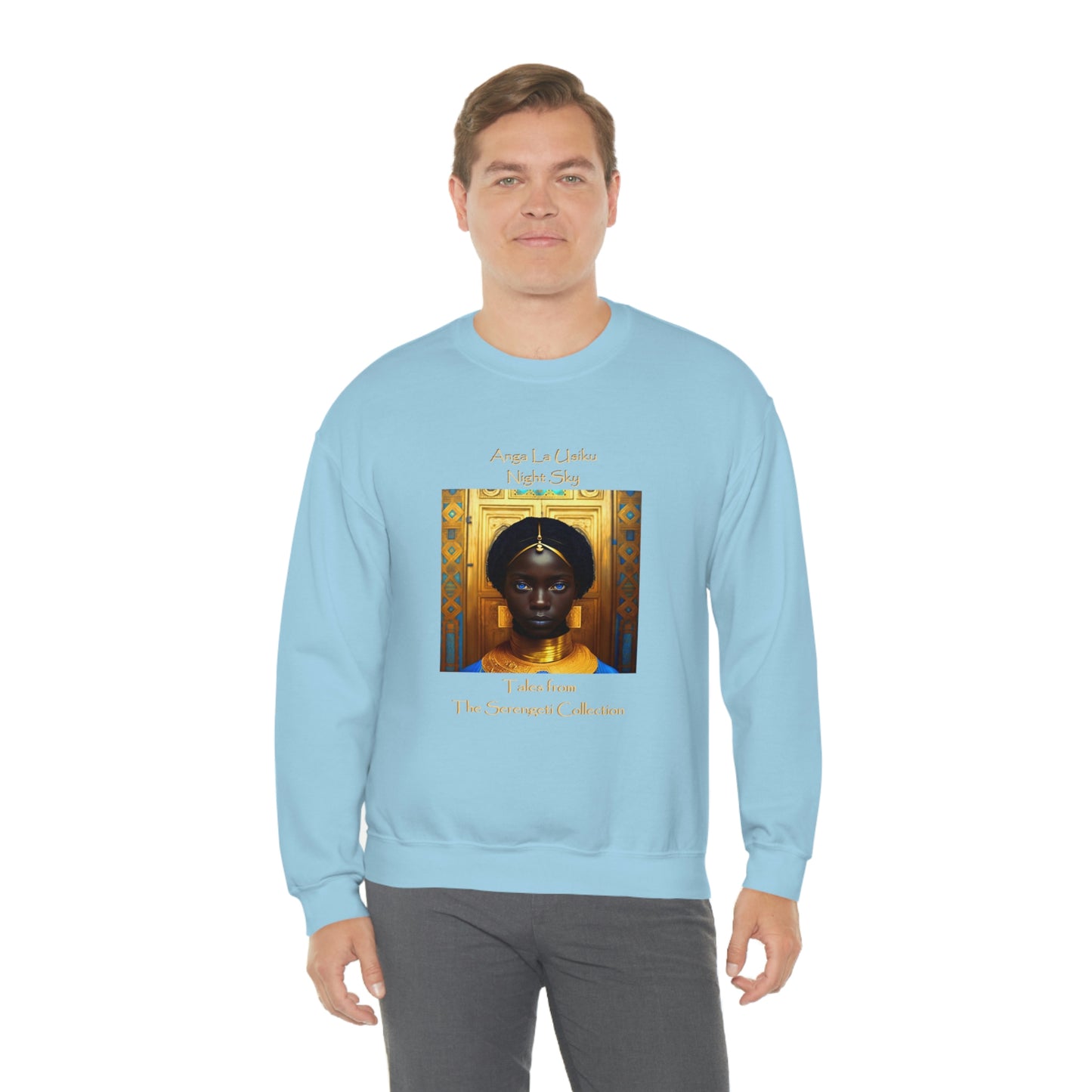 Unisex Heavy Blend™ Crewneck Sweatshirt - Tales from the Serengeti