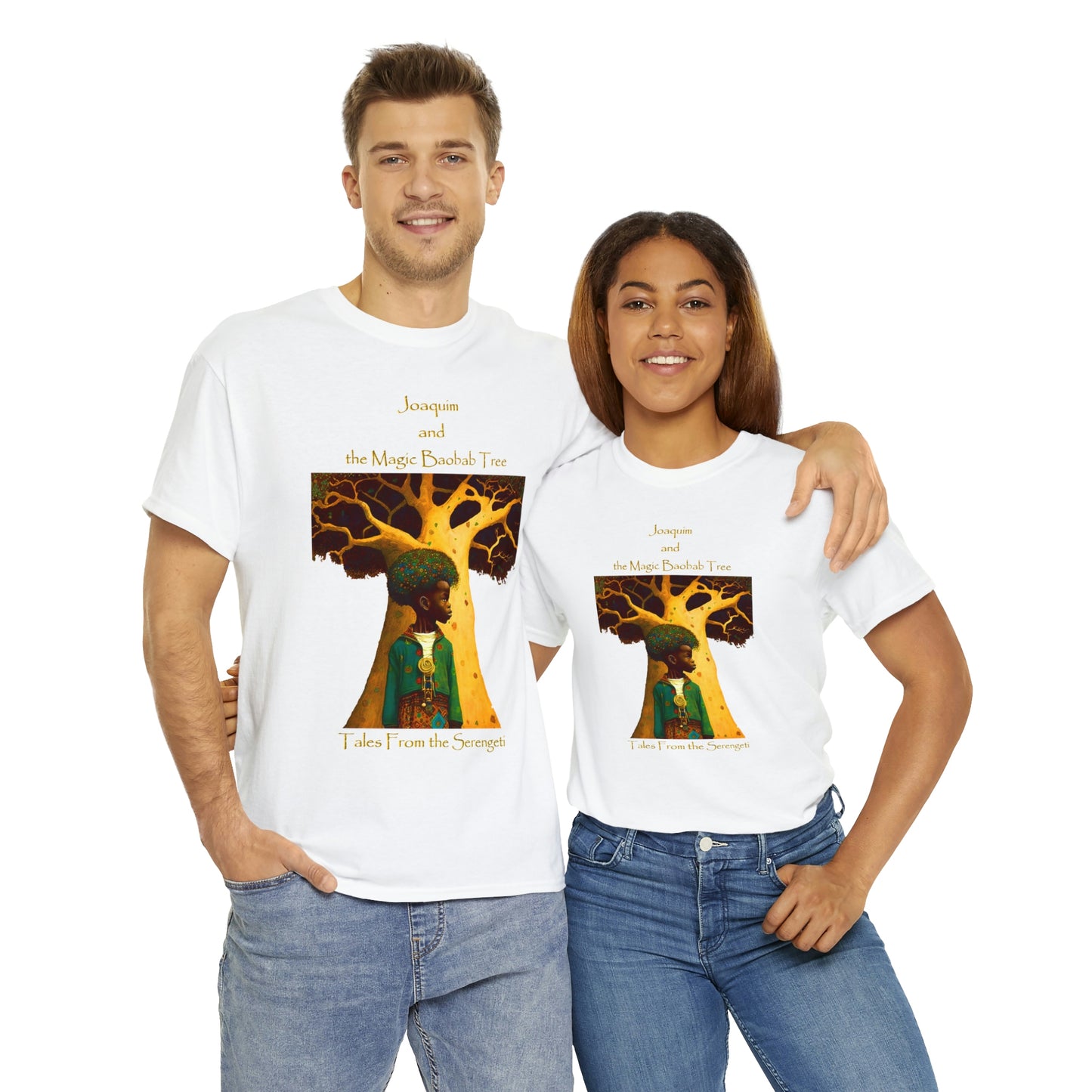 Unisex Heavy Cotton Tee - Tales from the Serengeti