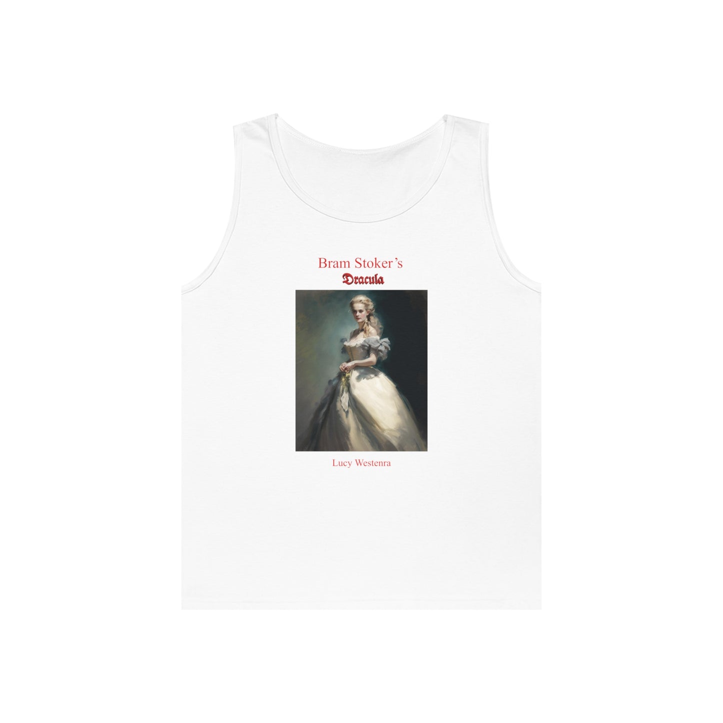 Unisex Heavy Cotton Tank Top -Dracula