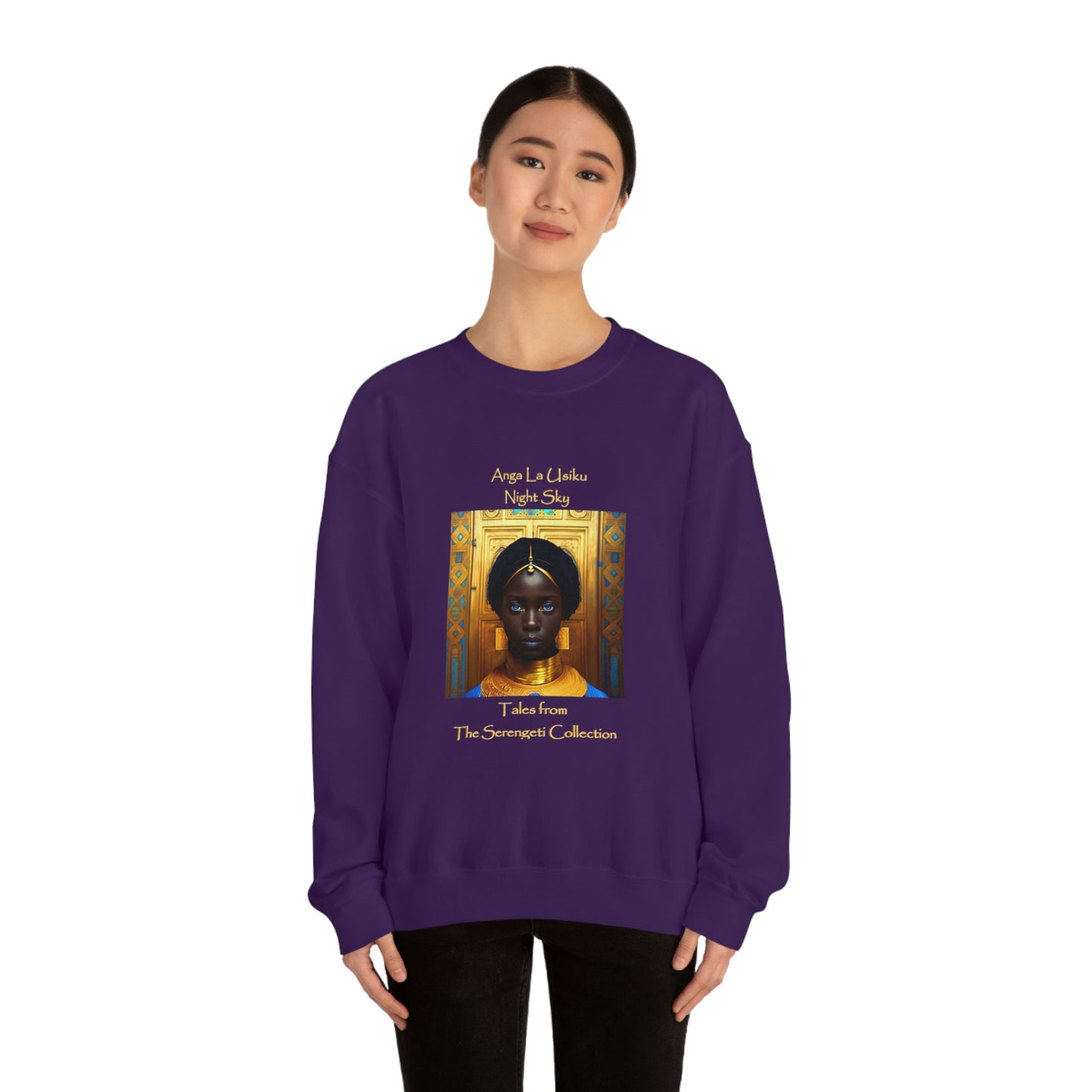 Unisex Heavy Blend™ Crewneck Sweatshirt - Tales from the Serengeti