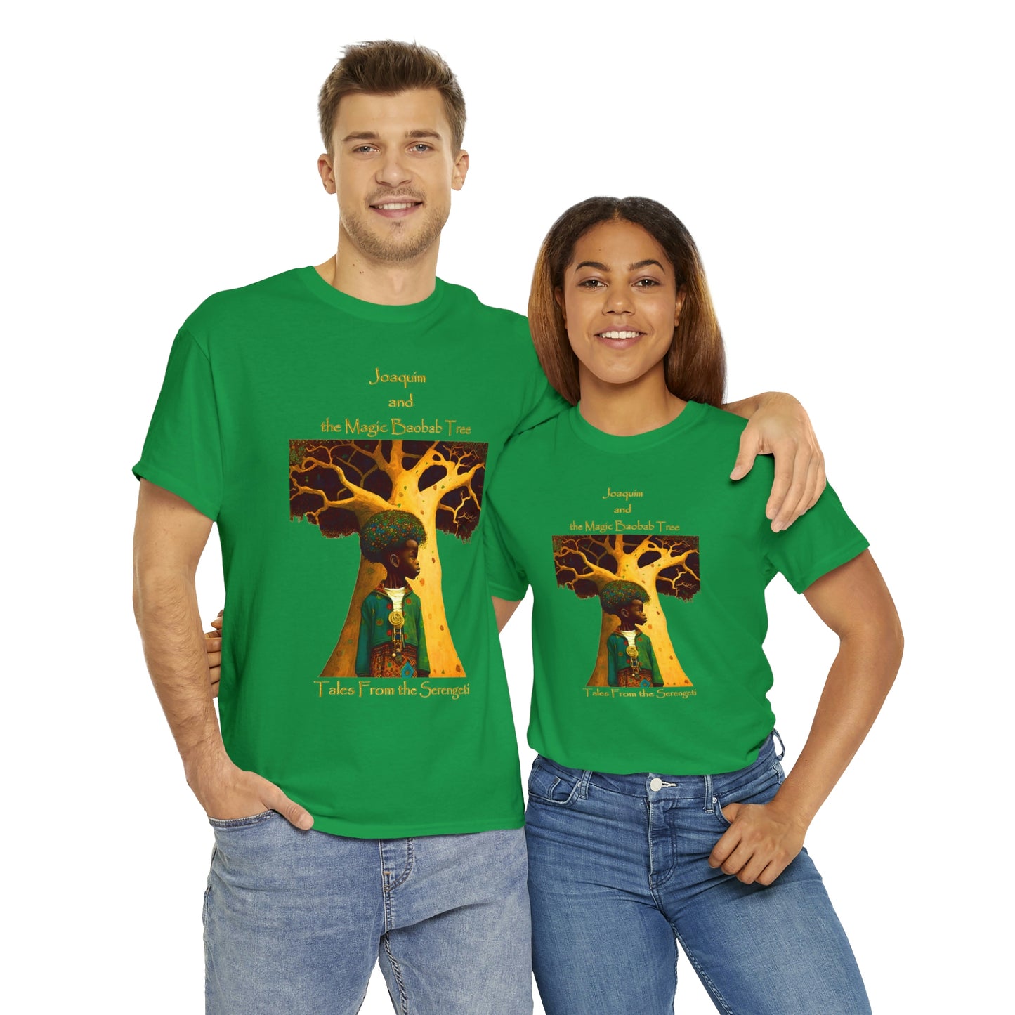 Unisex Heavy Cotton Tee - Tales from the Serengeti