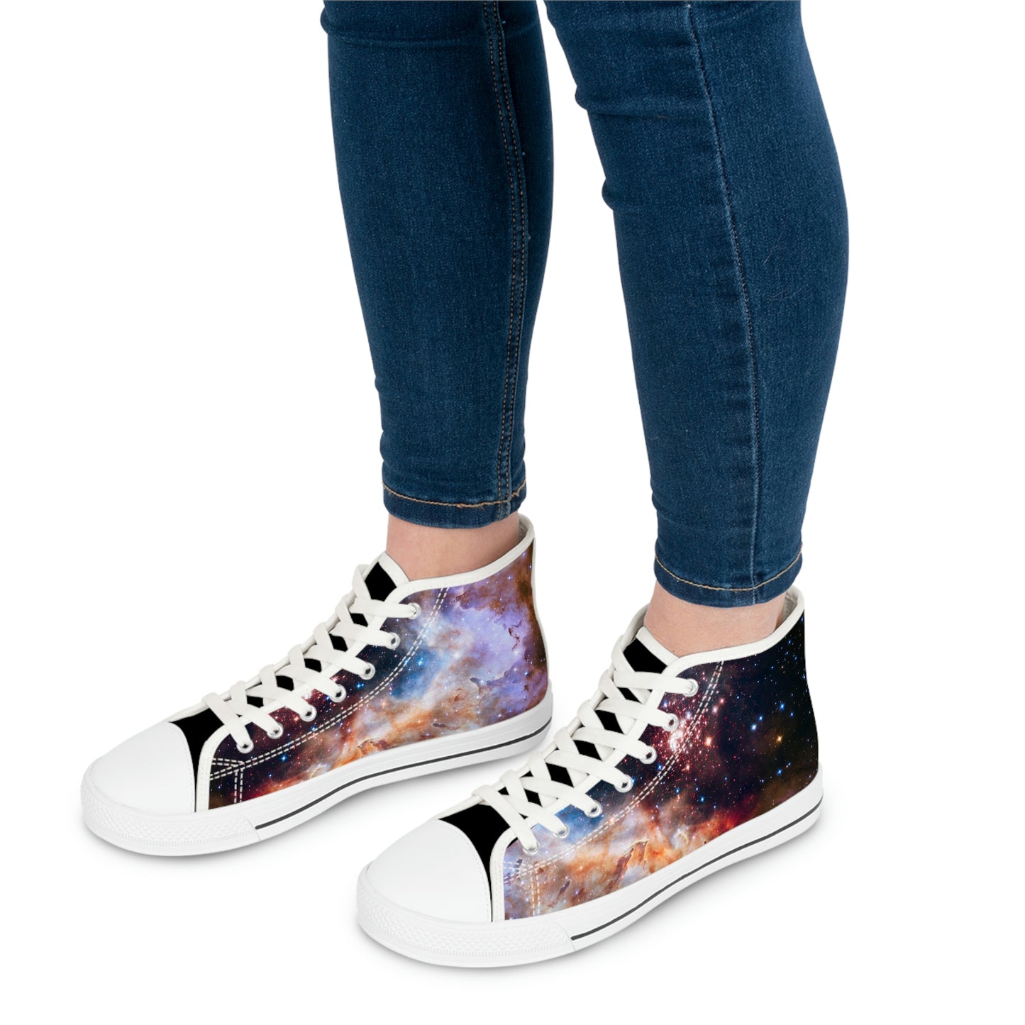 Women's High Top Sneakers - Cosmos