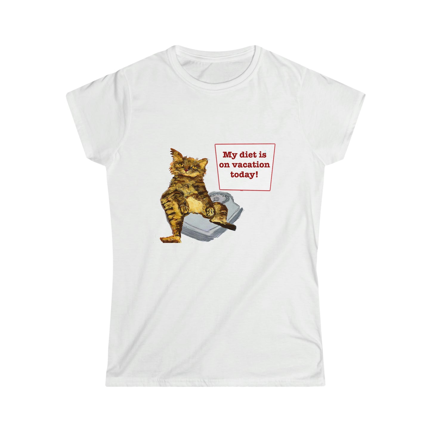 Women's Softstyle Tee - Peter the Great is Overweight