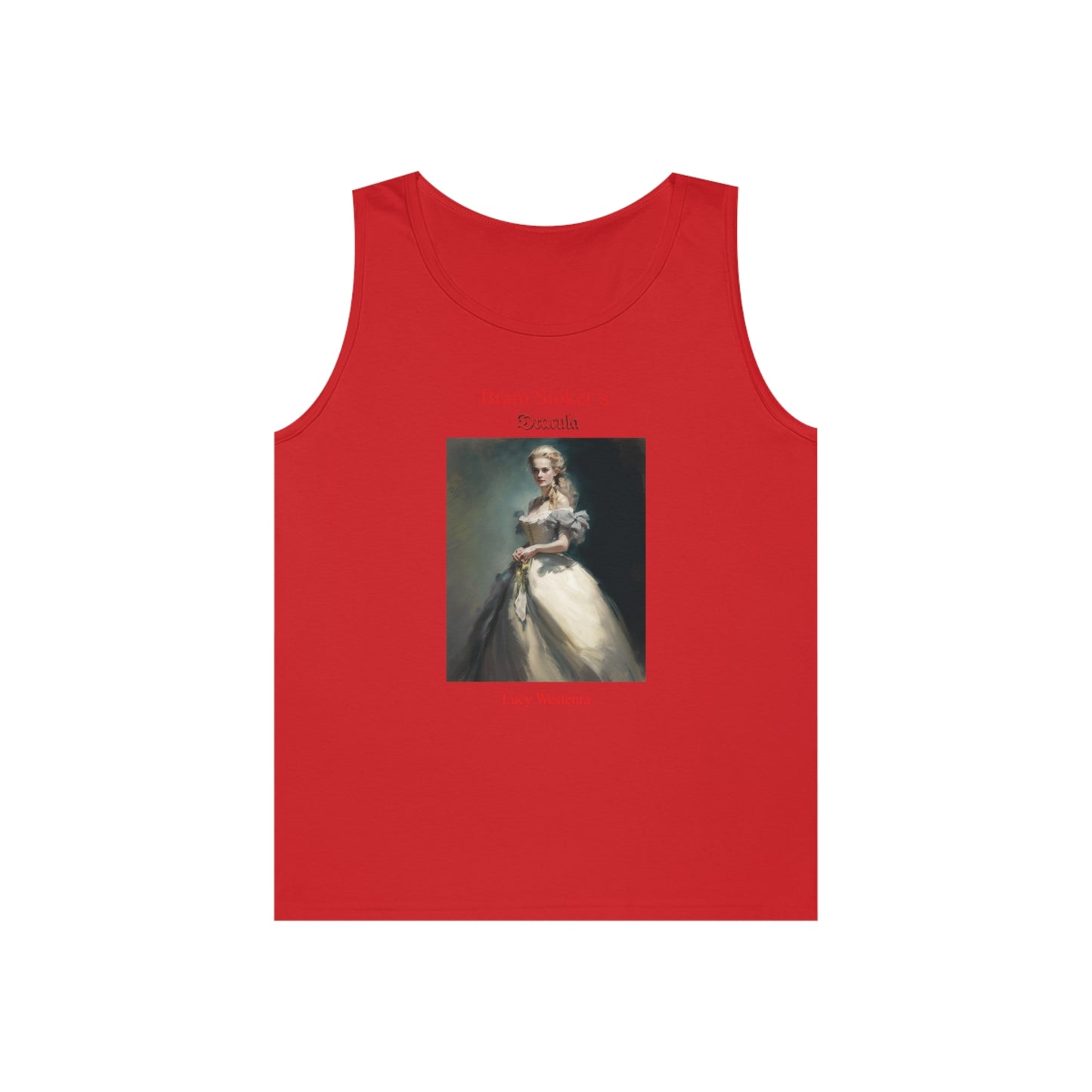 Unisex Heavy Cotton Tank Top -Dracula