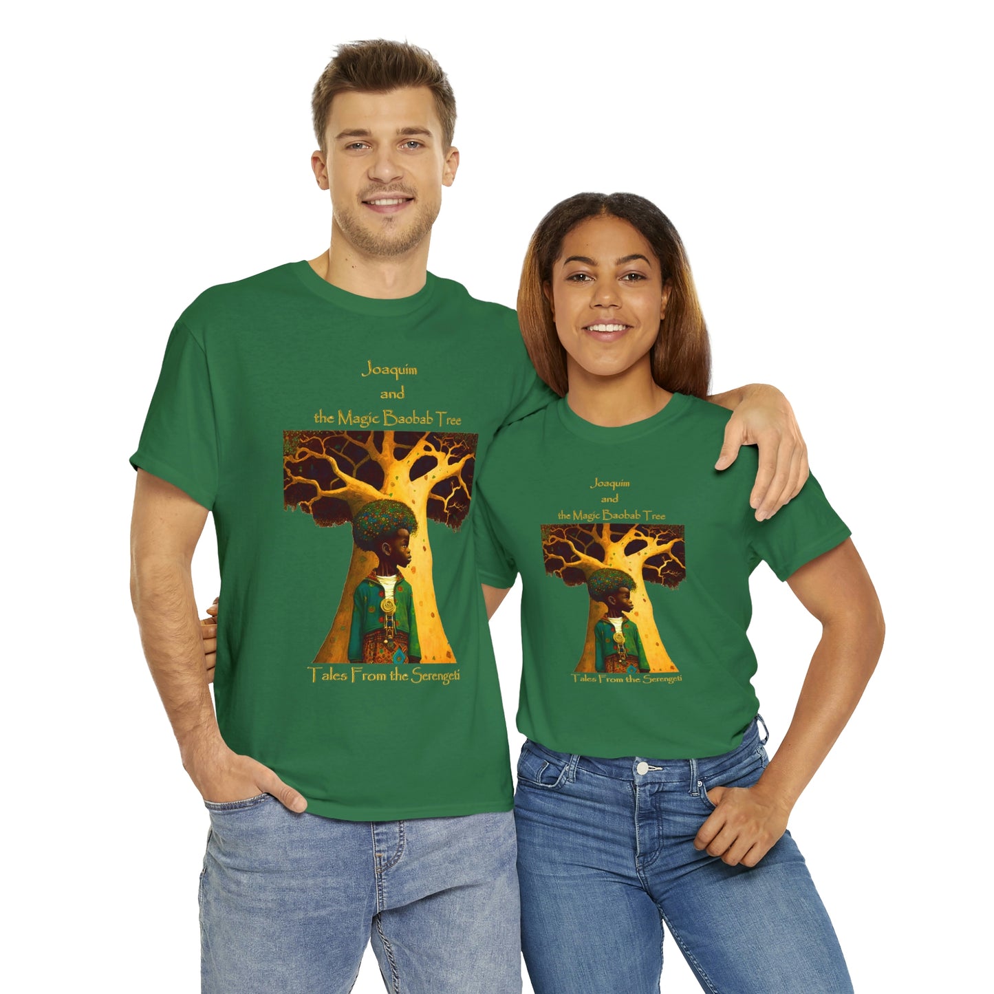 Unisex Heavy Cotton Tee - Tales from the Serengeti