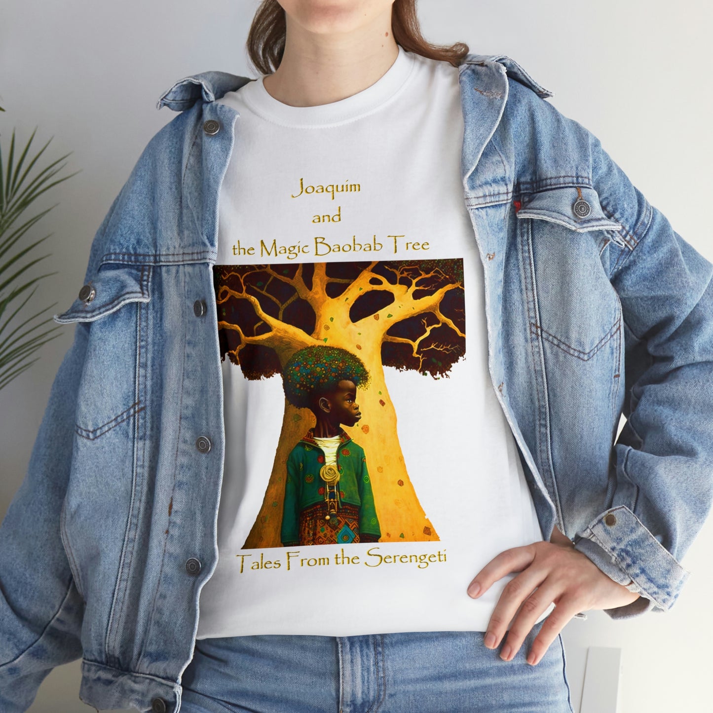 Unisex Heavy Cotton Tee - Tales from the Serengeti