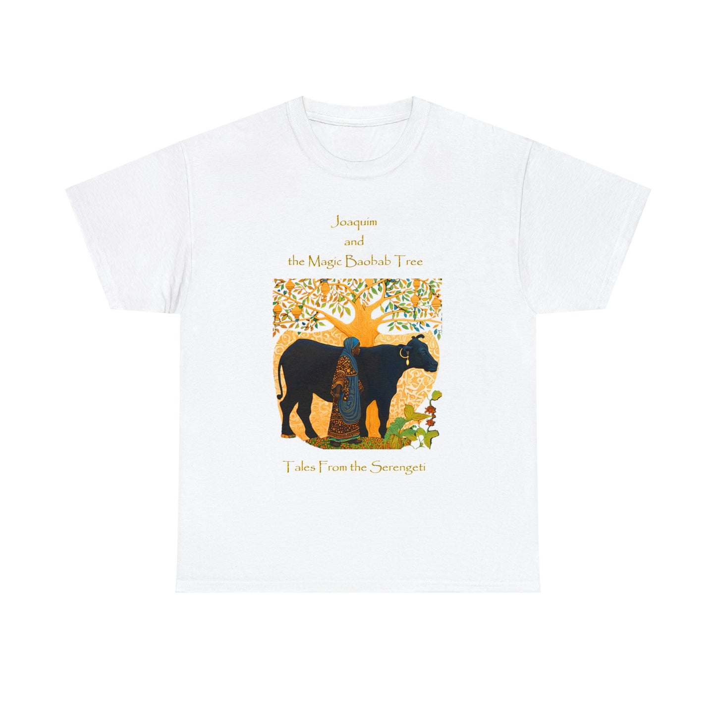 Unisex Heavy Cotton Tee from our From our book series Tales from the Serengeti by Robert Roberson