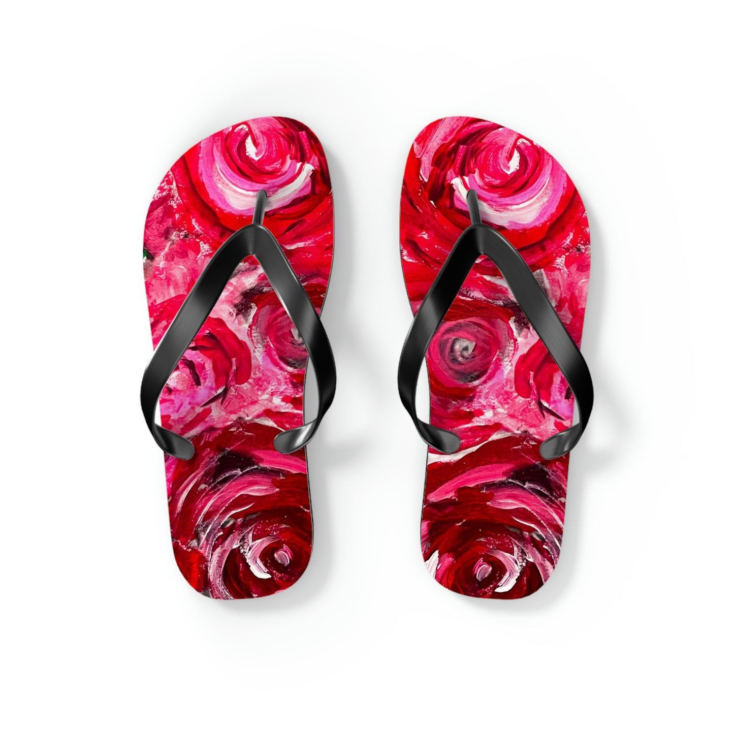 Flip Flops - Roses