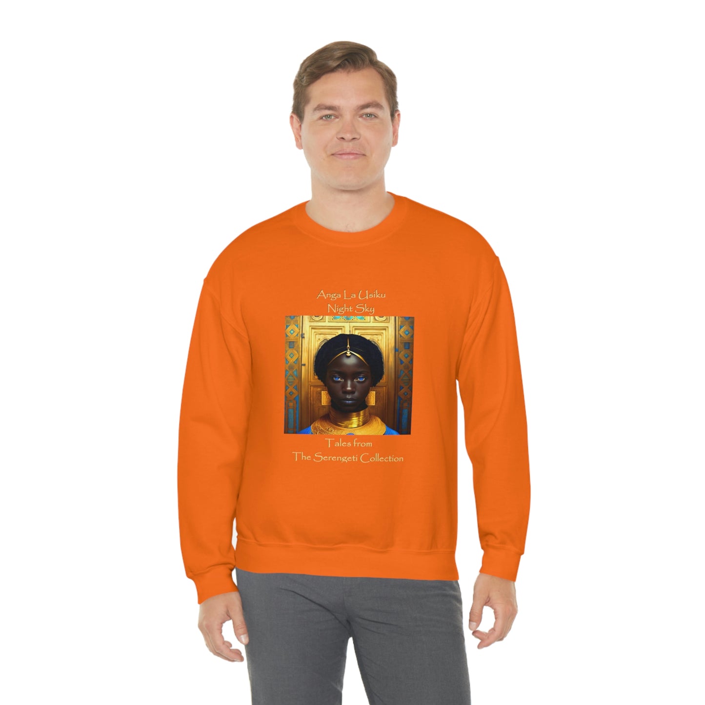 Unisex Heavy Blend™ Crewneck Sweatshirt - Tales from the Serengeti