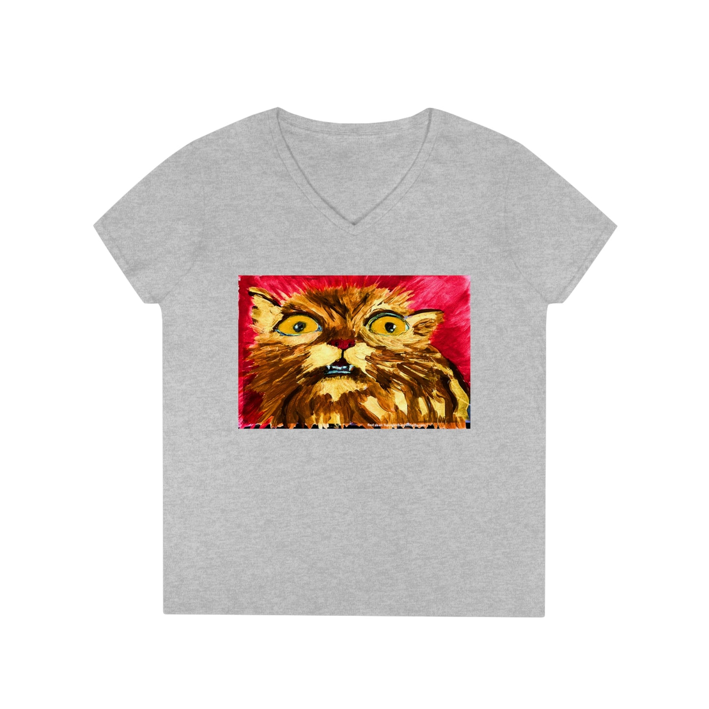 Ladies' V-Neck T-Shirt