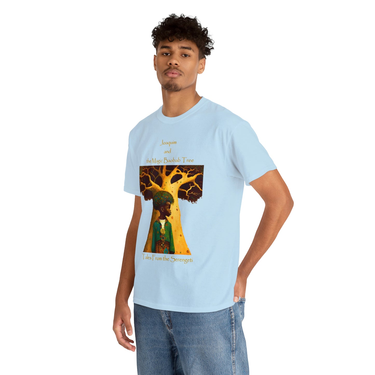 Unisex Heavy Cotton Tee - Tales from the Serengeti