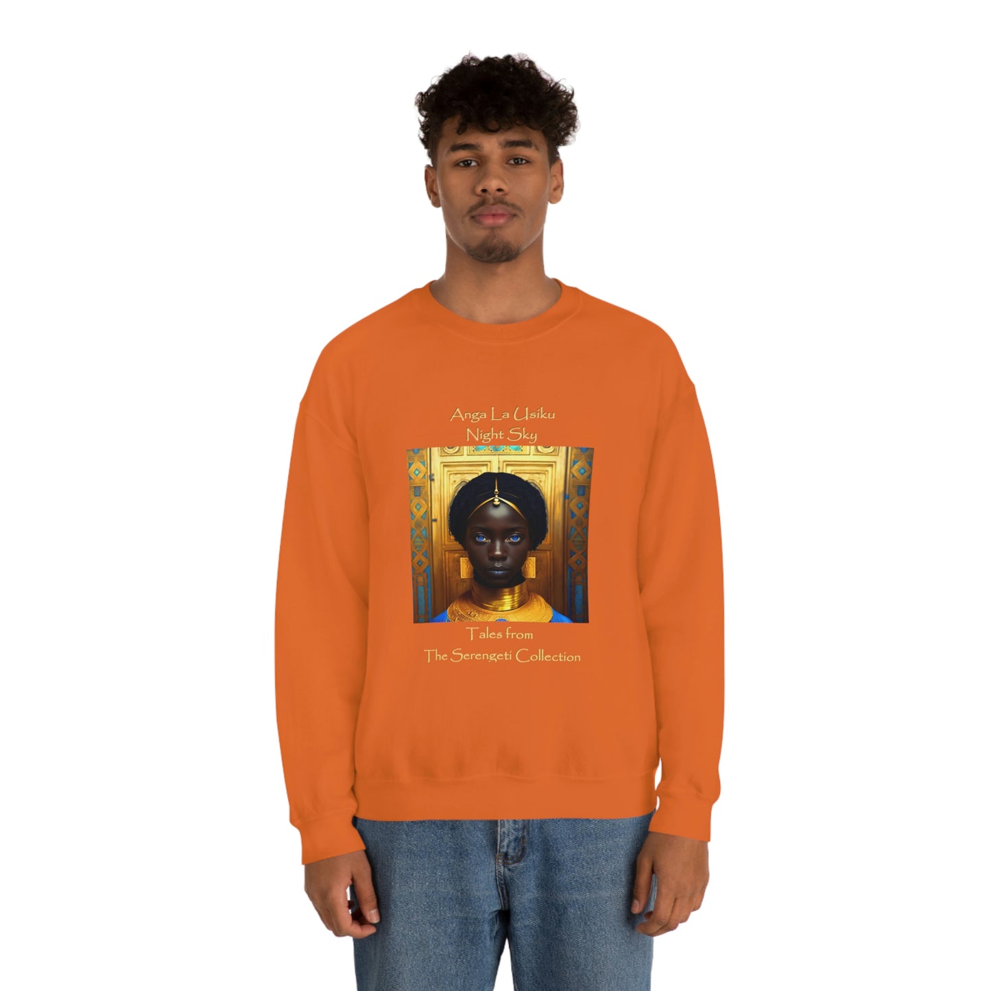 Unisex Heavy Blend™ Crewneck Sweatshirt - Tales from the Serengeti