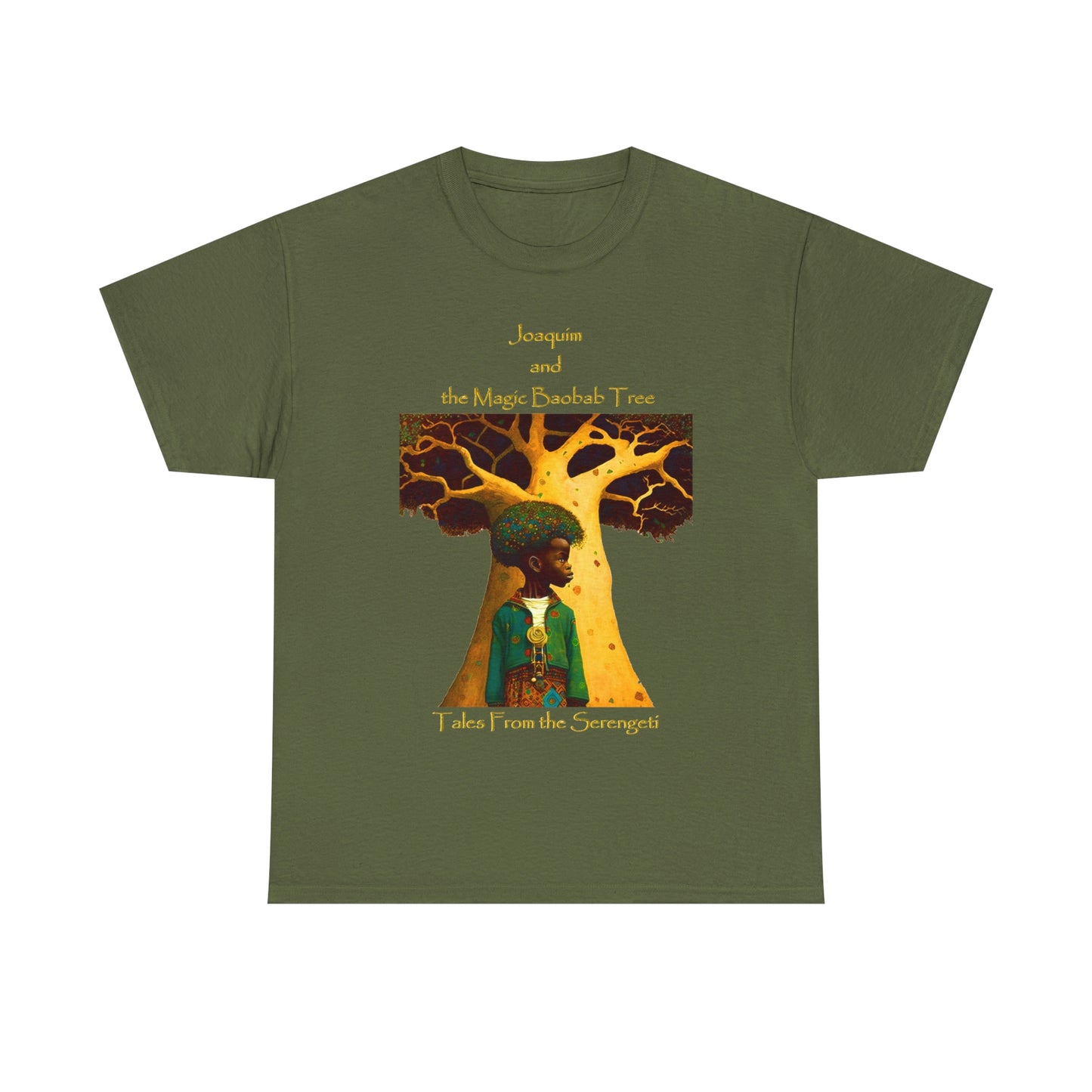 Unisex Heavy Cotton Tee - Tales from the Serengeti