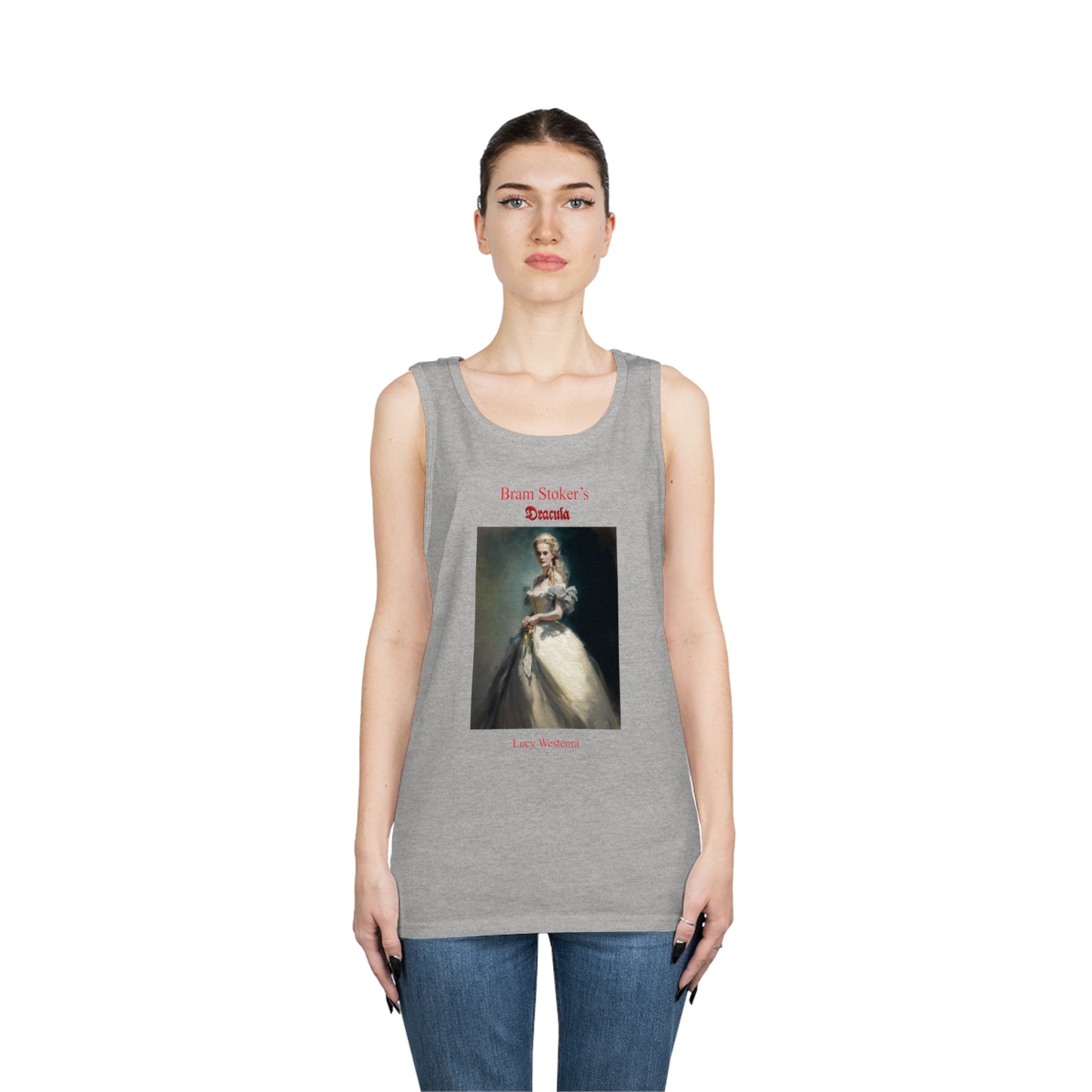 Unisex Heavy Cotton Tank Top -Dracula