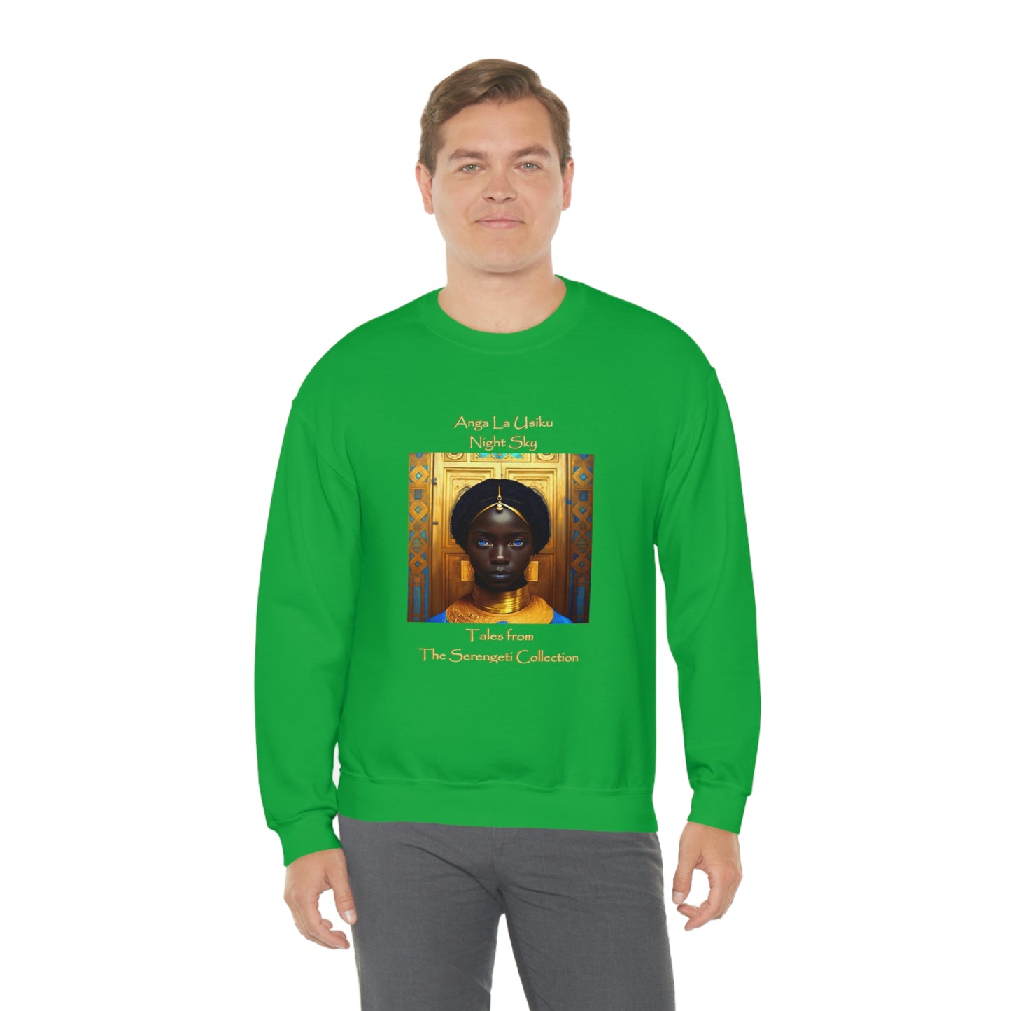 Unisex Heavy Blend™ Crewneck Sweatshirt - Tales from the Serengeti